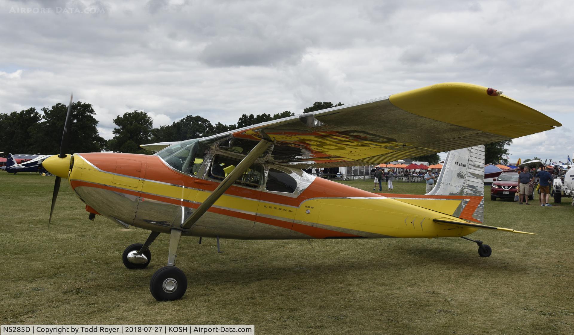 N5285D, 1958 Cessna 180A C/N 50183, Airventure 2018