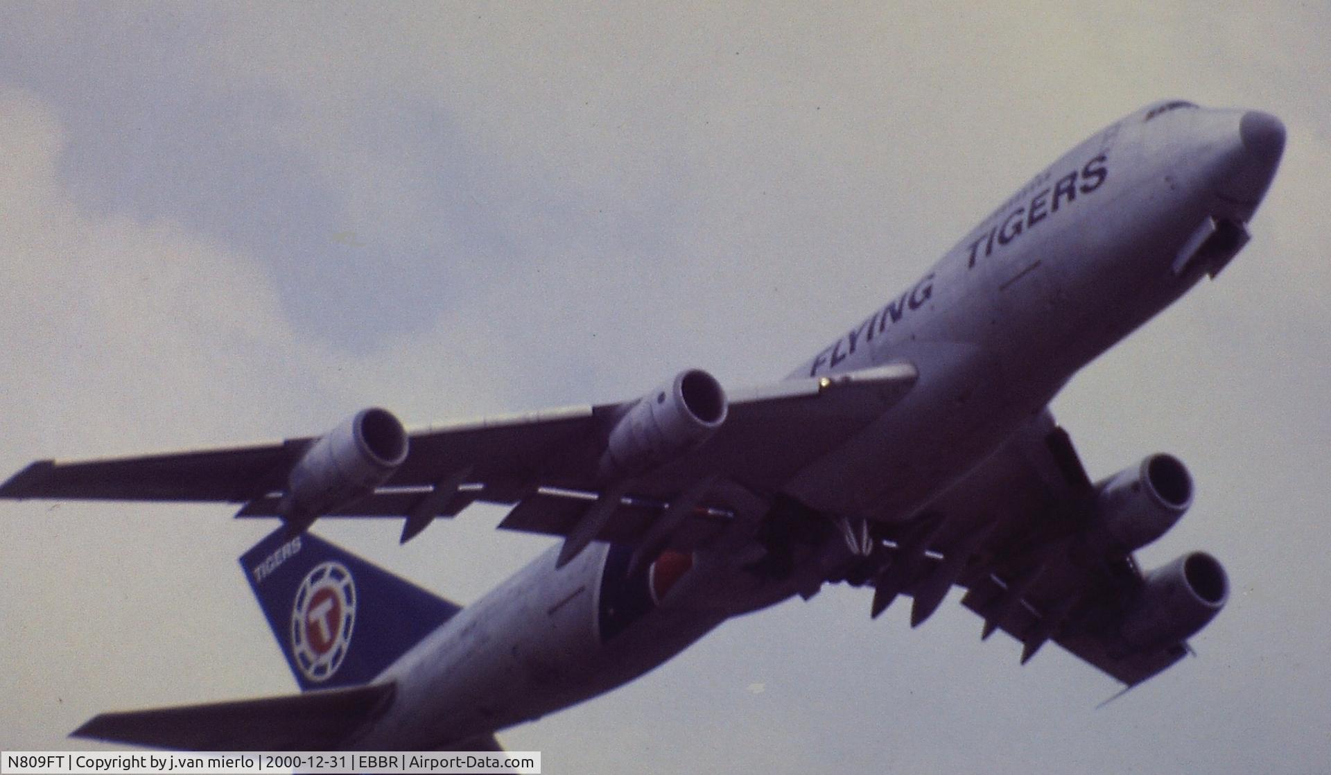 N809FT, 1979 Boeing 747-2R7F/SCD C/N 21650, t/o EBBR 25r
