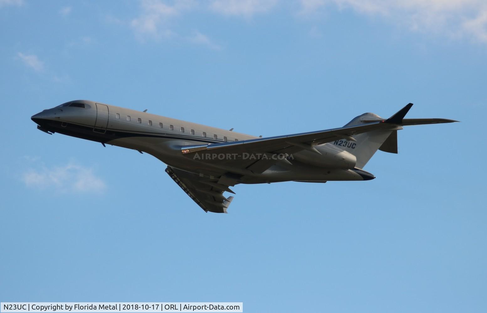 N23UC, 2000 Bombardier BD-700-1A10 Global Express C/N 9064, Global Express
