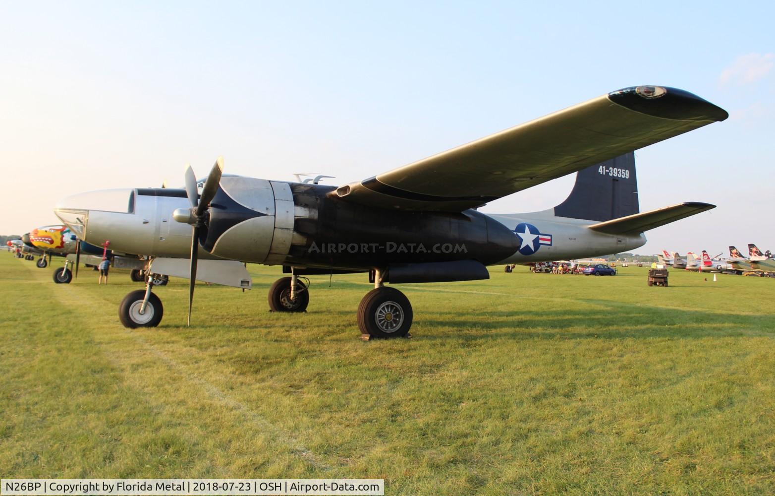 N26BP, 1944 Douglas A-26B Invader Invader C/N 7072, A-26B