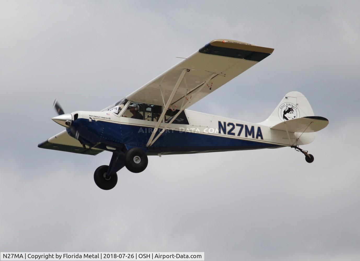 N27MA, 2007 Aviat A-1B Husky C/N 2397, A-1B Husky