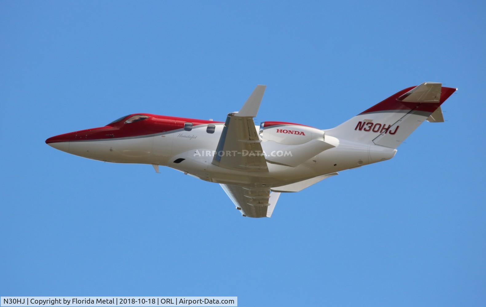 N30HJ, 2018 Honda HA-420 HondaJet C/N 42000096, HondaJet