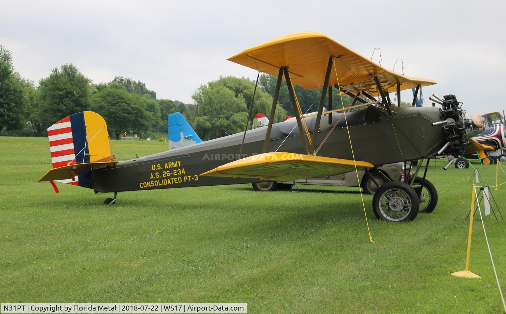 N31PT, 1998 Consolidated PT-3 Replica C/N 1, PT-3 replica