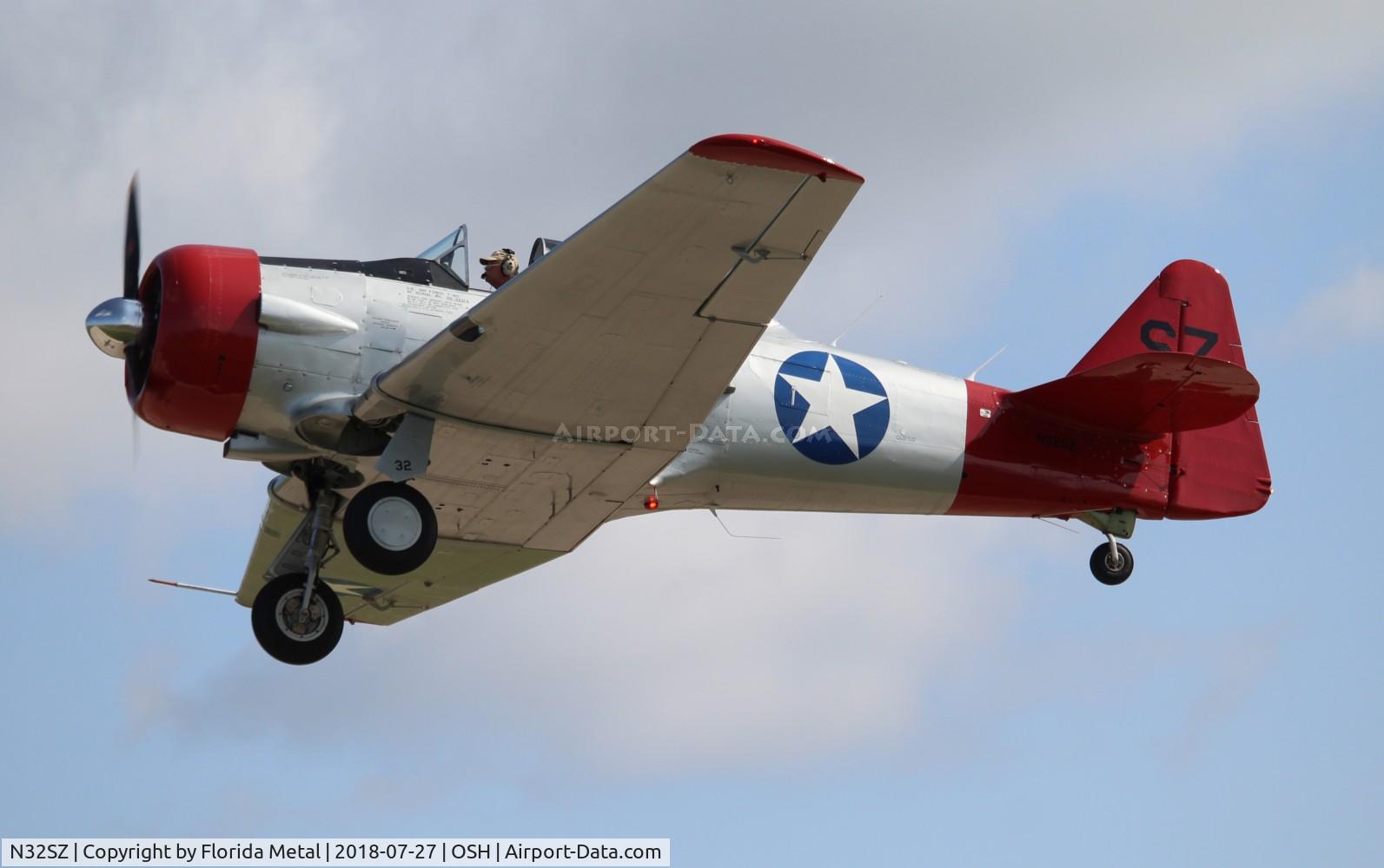 N32SZ, 1959 North American T-6G Texan C/N 168-325, T-6G Texan