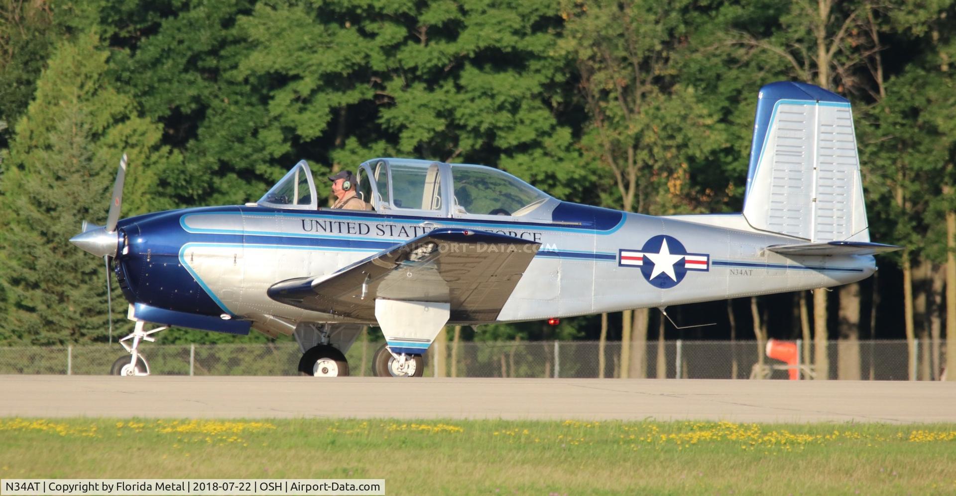 N34AT, 1957 Beech T-34A (A45) Mentor Mentor C/N G-139, T-34A