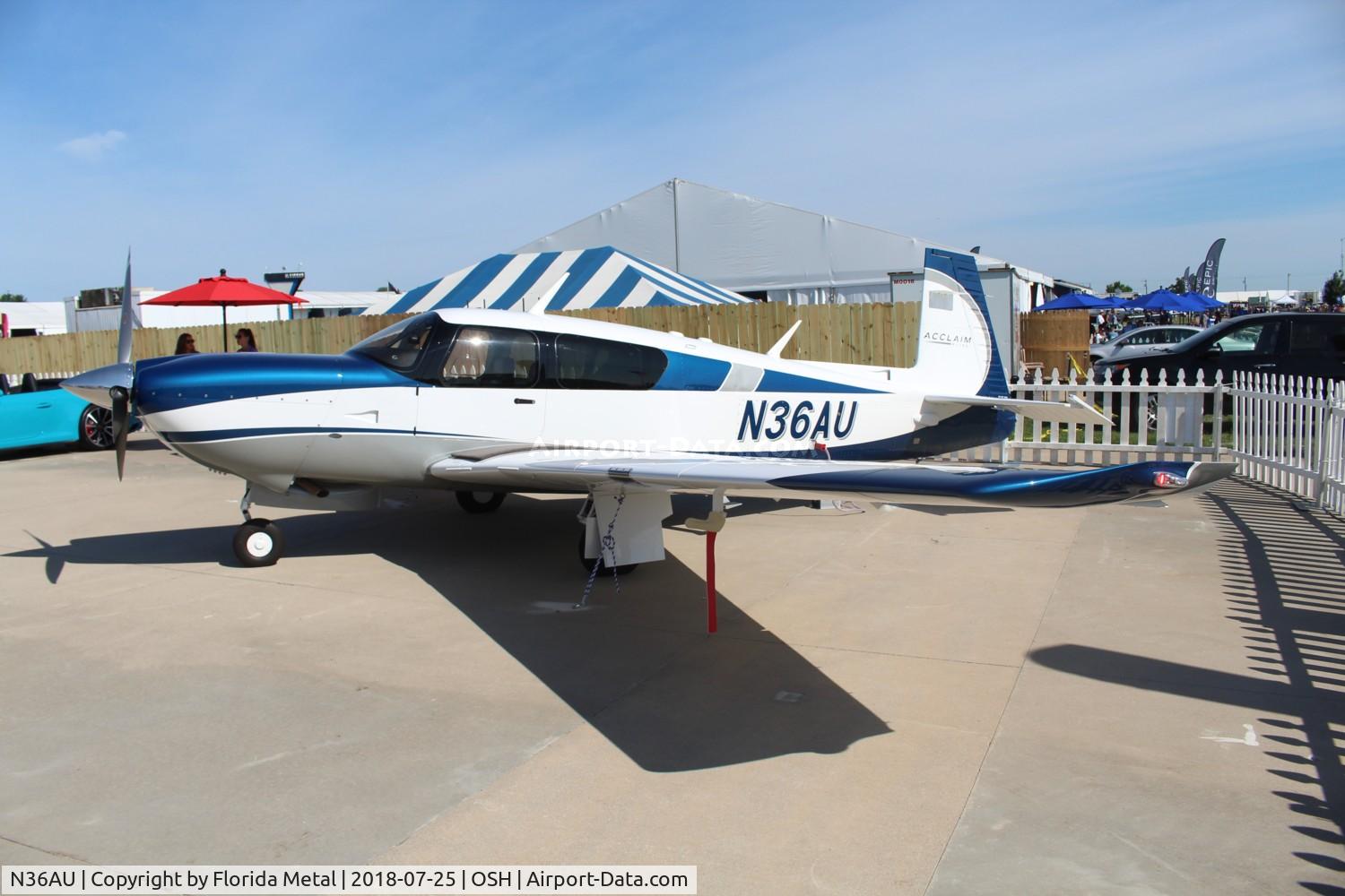 N36AU, 2018 Mooney M20V C/N 33-0004, Mooney M20V