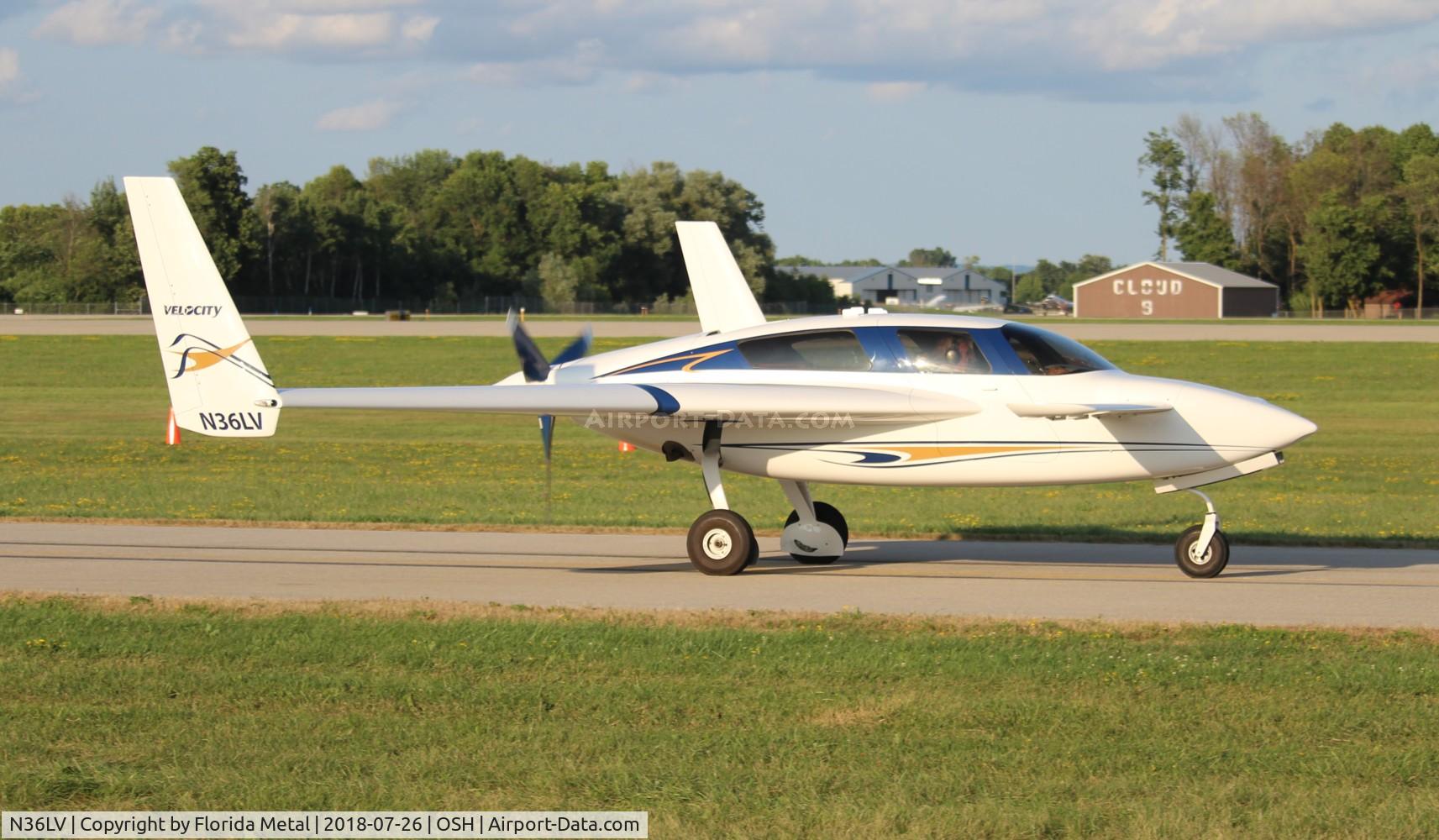 N36LV, Velocity Velocity XL-5 RG C/N 001 (N36LV), Velocity XLRG