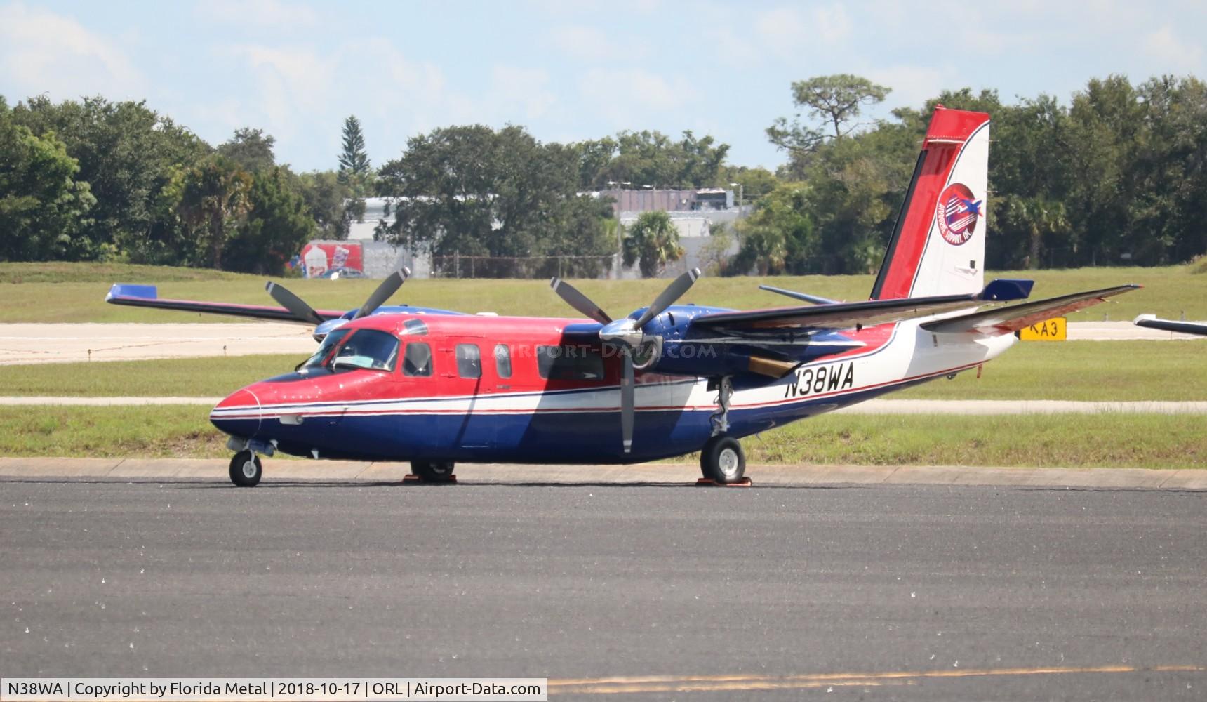 N38WA, 1974 Rockwell International 690A Turbo Commander C/N 11169, Rockwell 690A