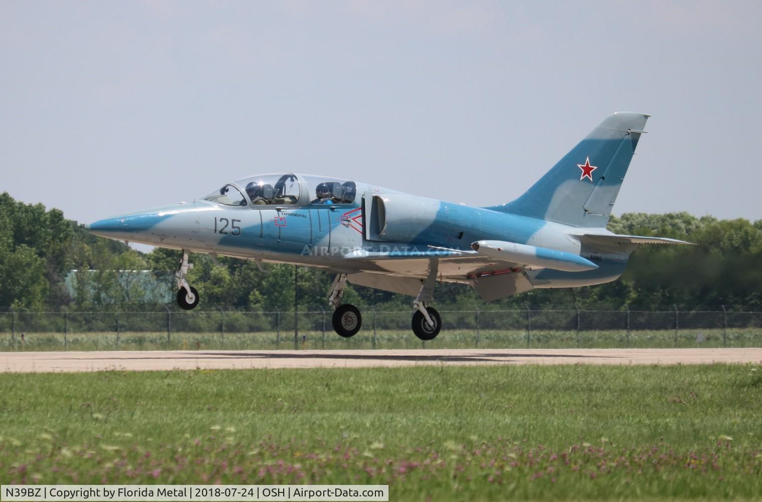 N39BZ, 1984 Aero L-39 Albatros C/N 432925, Aero L-39