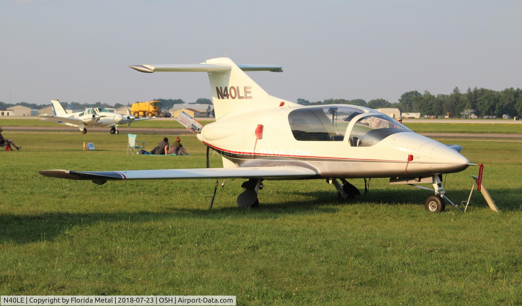 N40LE, Prescott Aeronautical Pusher C/N 032, Pusher