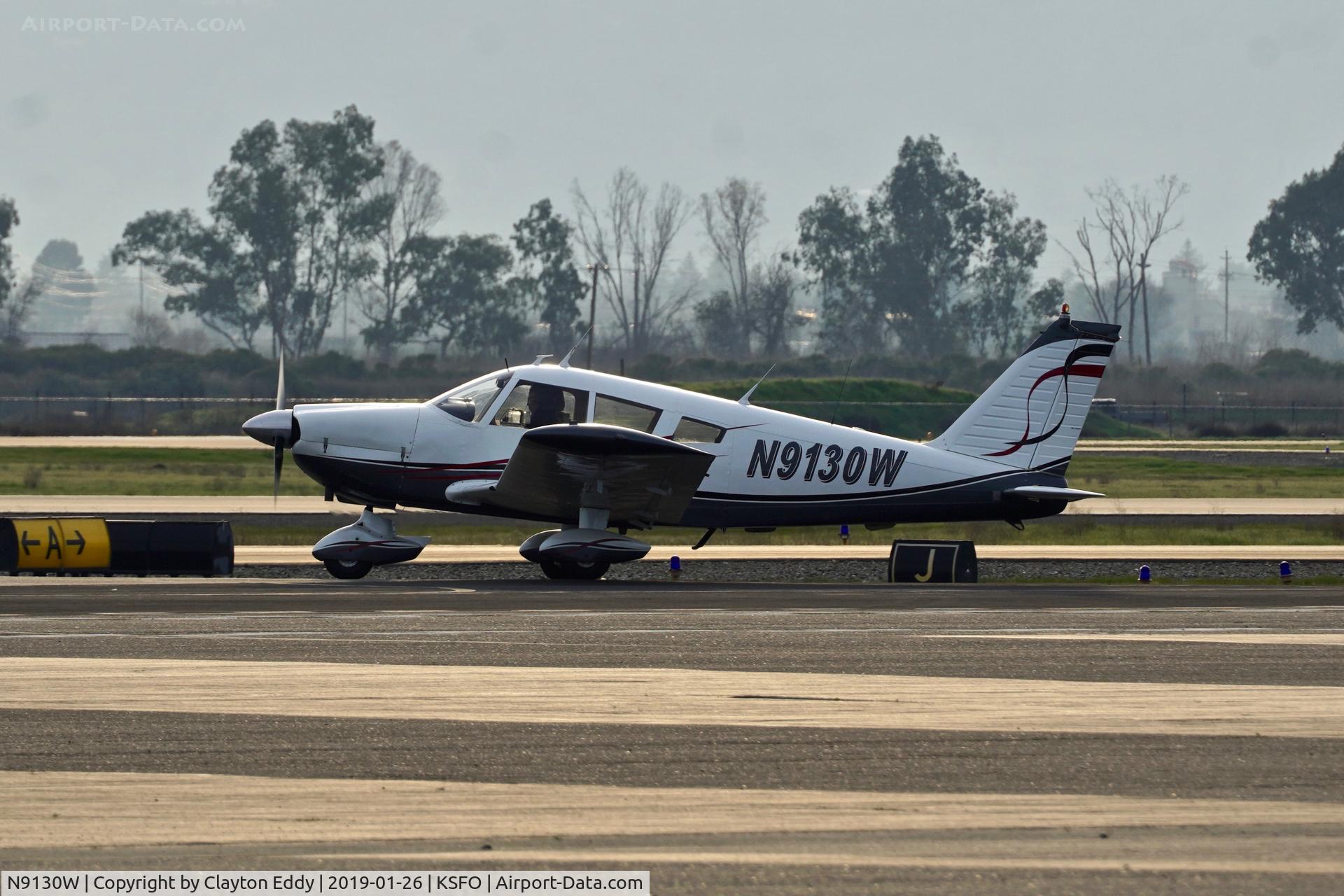 N9130W, 1966 Piper PA-28-235 C/N 28-10748, SFO 2019.