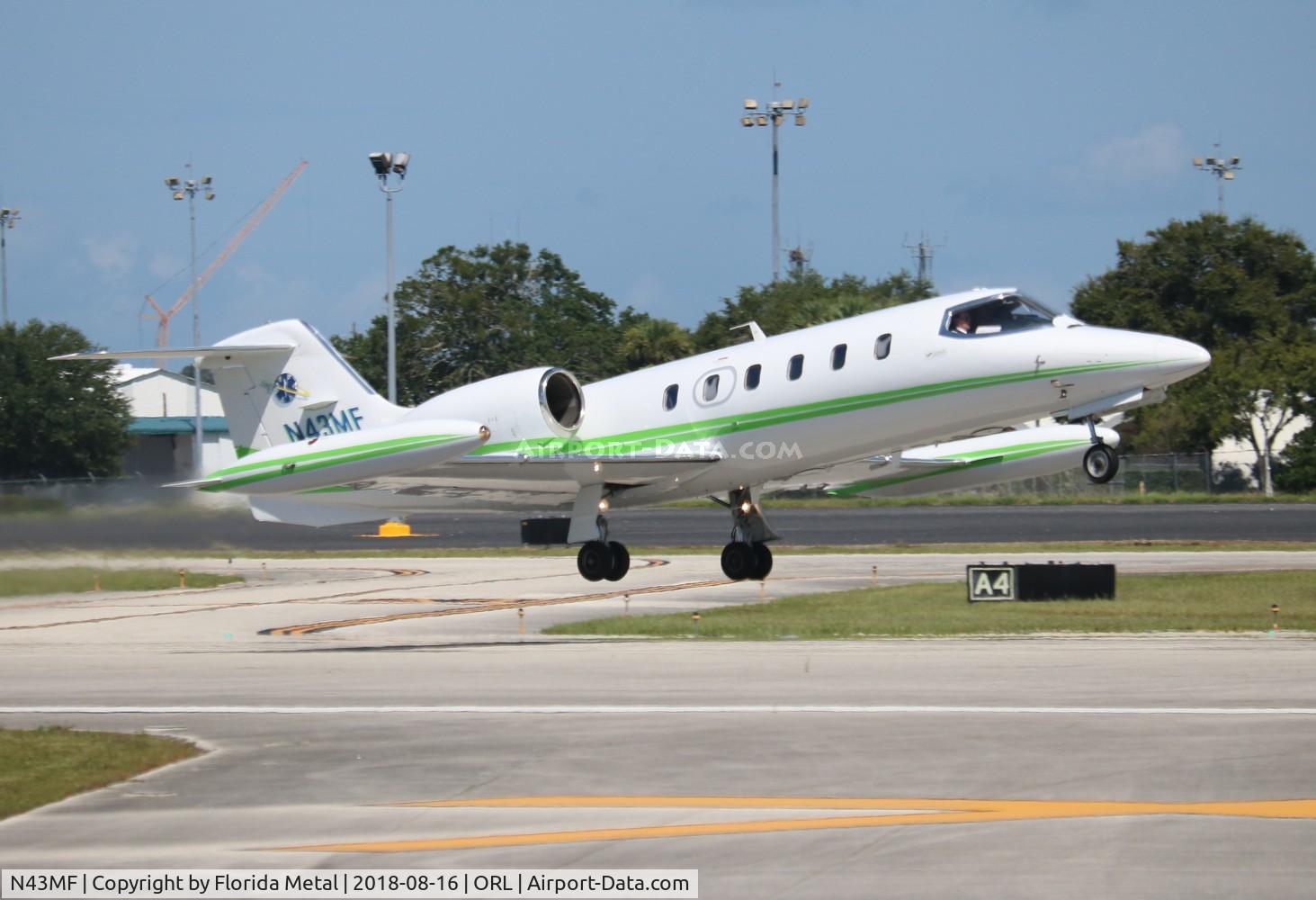 N43MF, 1980 Learjet 35A C/N 284, Lear 35A