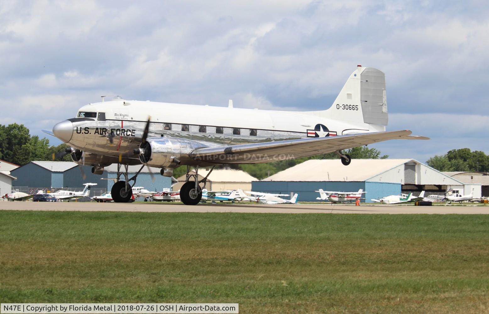 N47E, 1943 Douglas DC-3C (C-47A-60-DL) C/N 13816, C-47A