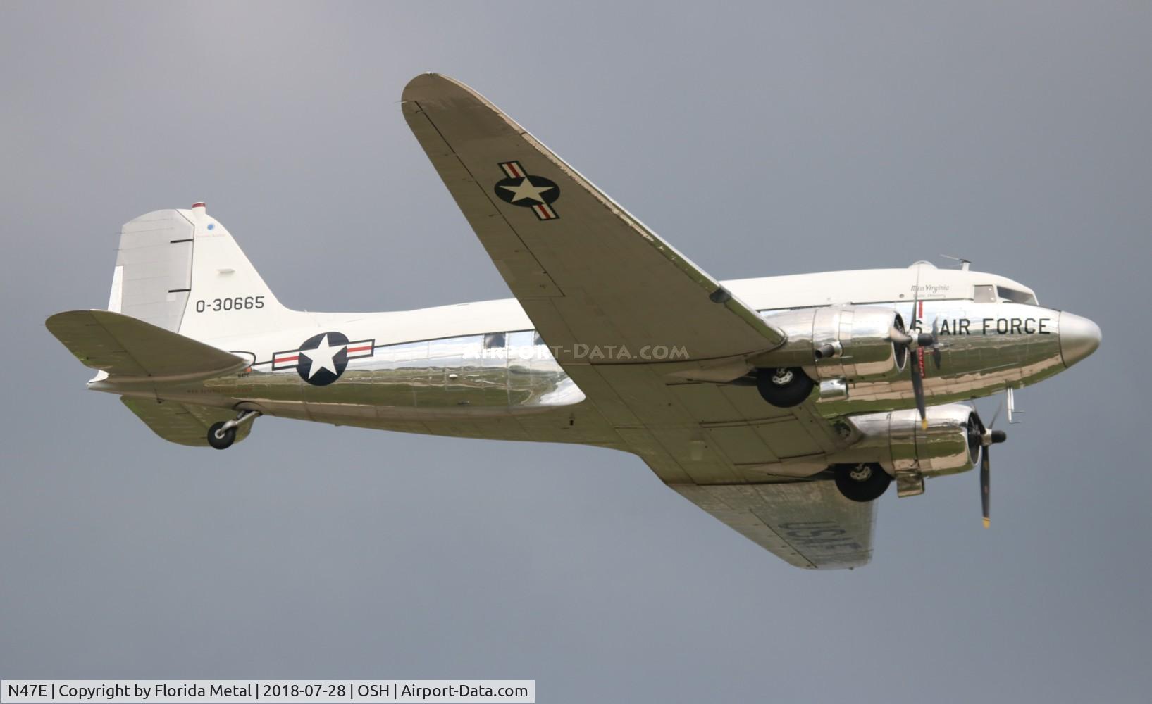 N47E, 1943 Douglas DC-3C (C-47A-60-DL) C/N 13816, C-47A