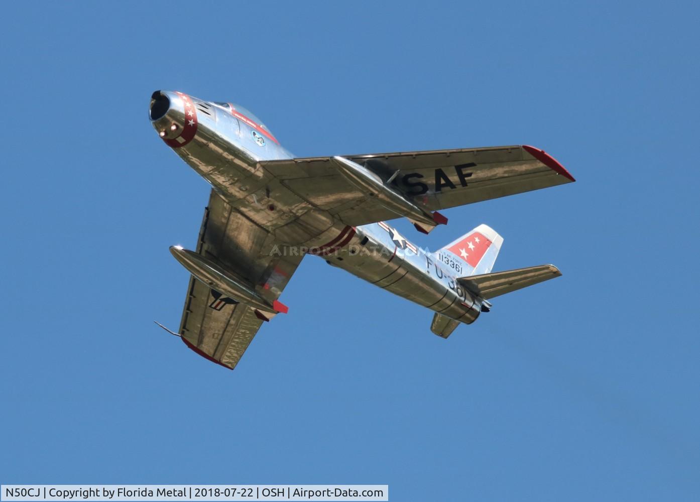 N50CJ, Canadair CL-13B Sabre 6 C/N 1490, Sabre
