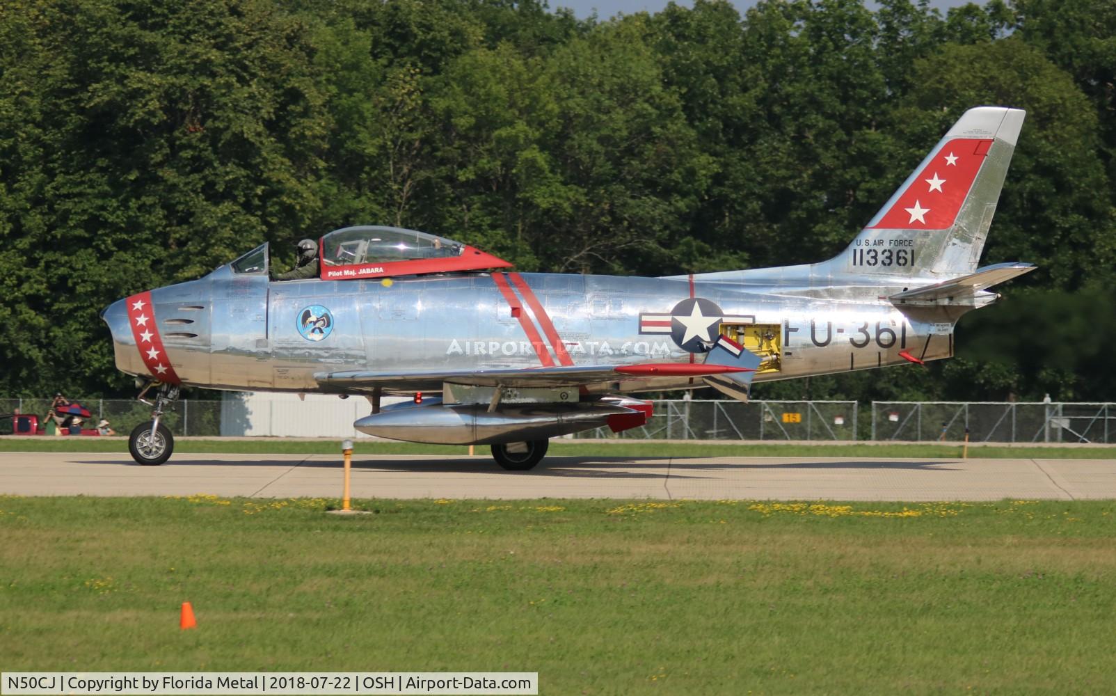 N50CJ, Canadair CL-13B Sabre 6 C/N 1490, CL-13B