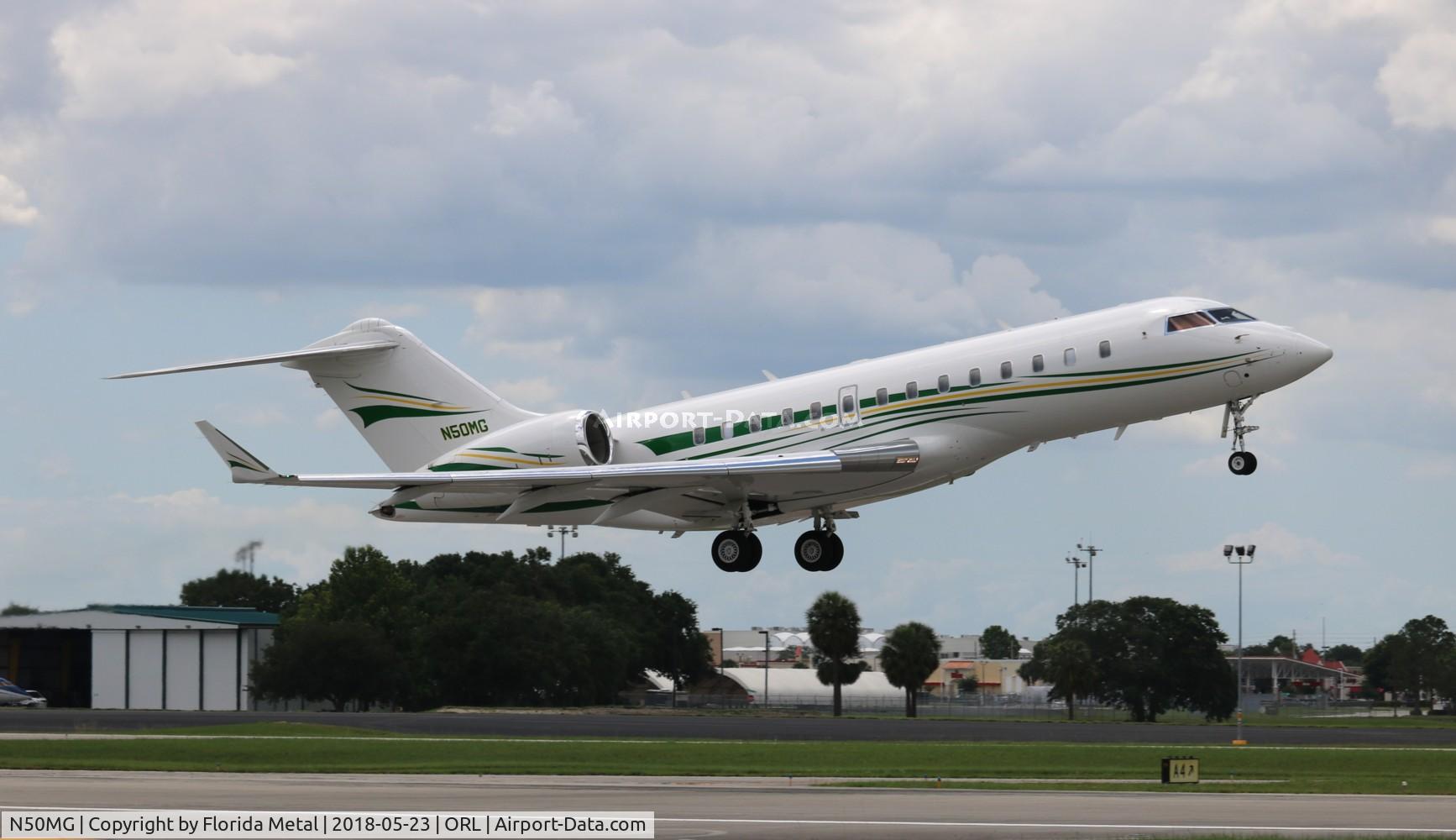 N50MG, 2014 Bombardier BD-700 1A11 Global 5000 C/N 9605, Global 5000