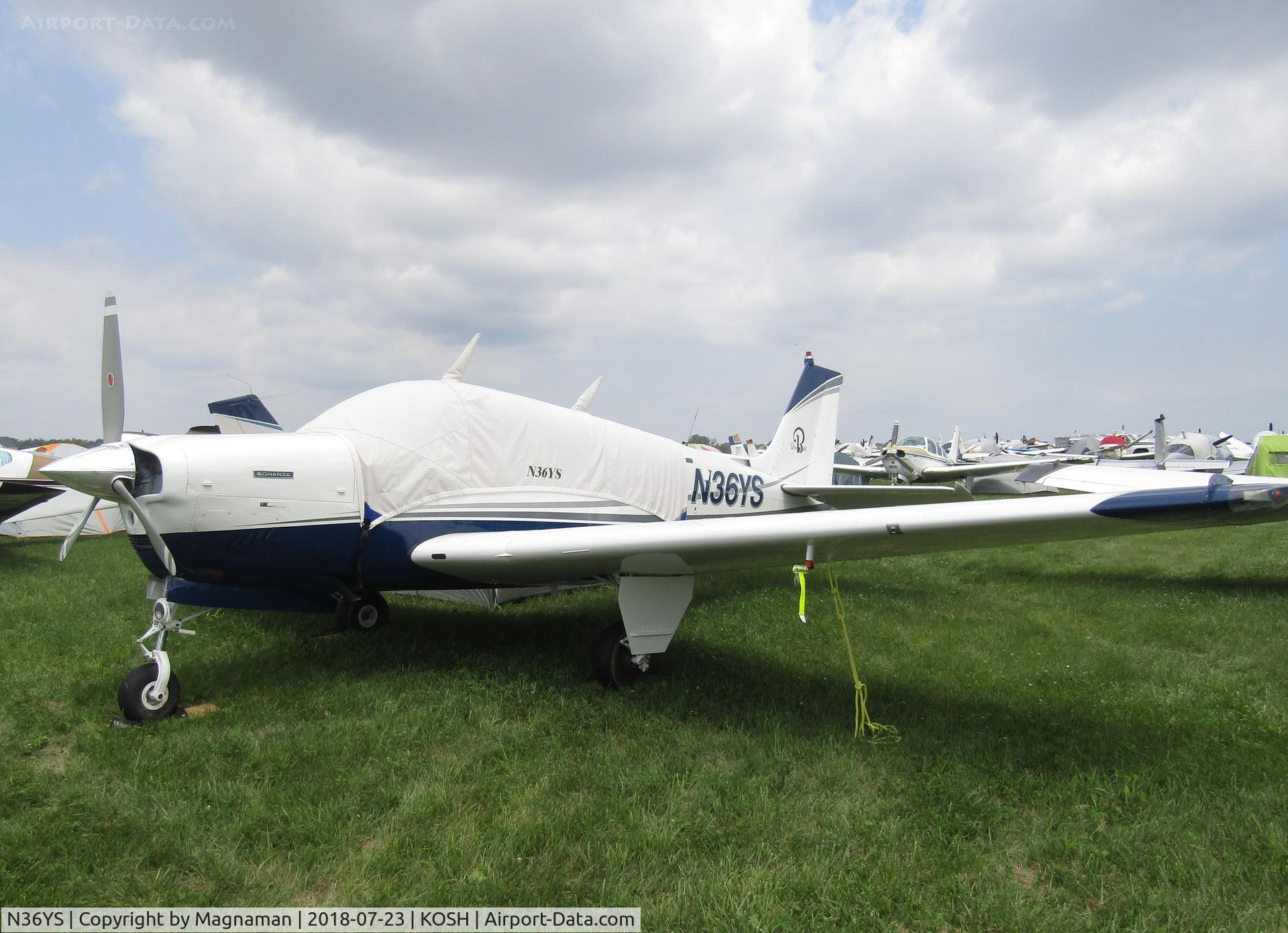 N36YS, 1974 Beechcraft A36 Bonanza C/N E-549, at EAA 18