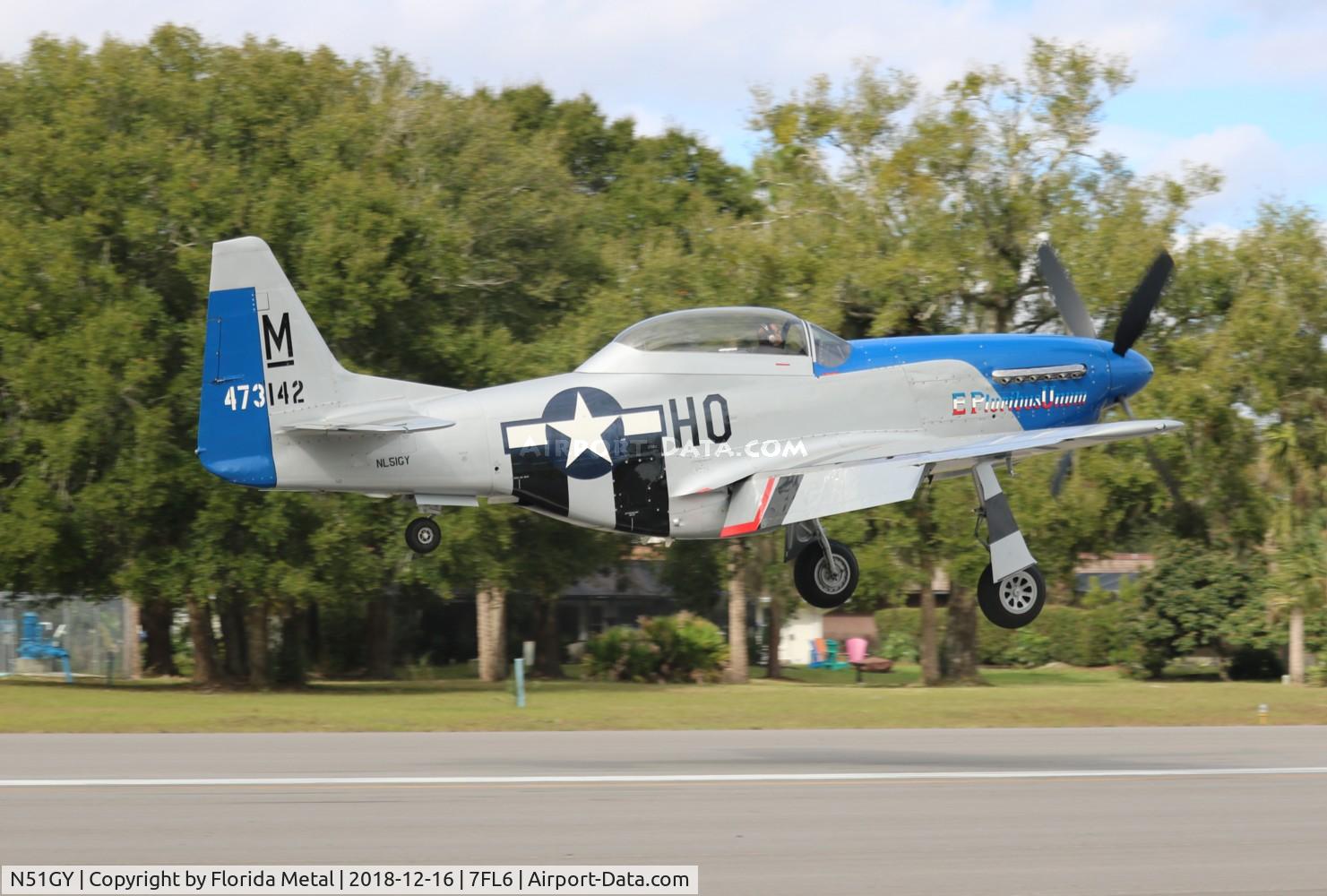 N51GY, 1946 North American F-51 C/N 44-73142, E Pluribus Unum