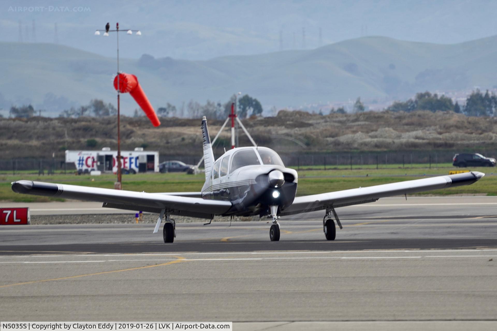 N5035S, 1970 Piper PA-28R-200 Cherokee Arrow C/N 28R-35766, Livermore Airport California 2019.