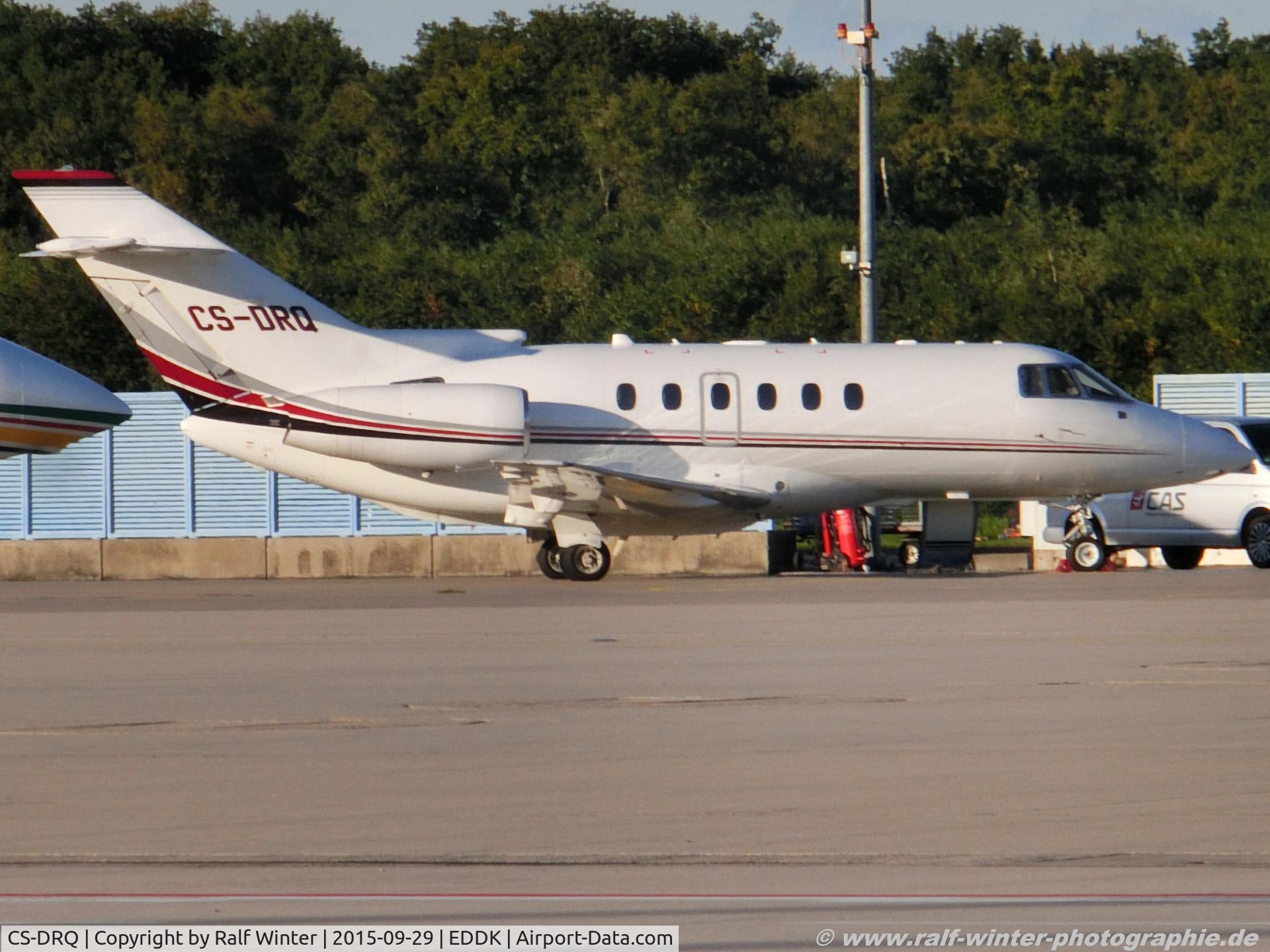 CS-DRQ, 2006 Raytheon Hawker 800XP C/N 258783, Raytheon Aircraft Hawker 800XPi - NJE NetJets Transportes Aereos - 258783 - CS-DRQ - 29.09.2015 - CGN