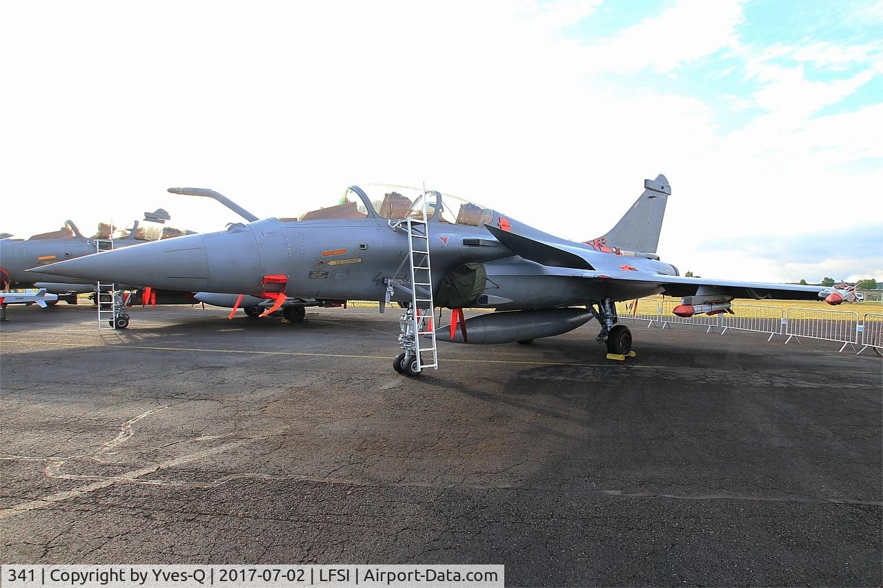 341, Dassault Rafale B C/N 341, Dassault Rafale B, Static display, St Dizier-Robinson Air Base 113 (LFSI) Open day 2017