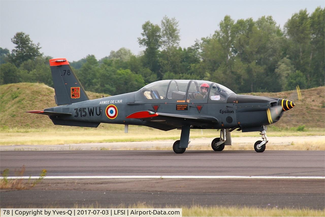 78, Socata TB-30 Epsilon C/N 78, Socata TB-30 Epsilon, Taxiing rwy 29, St Dizier-Robinson Air Base 113 (LFSI)