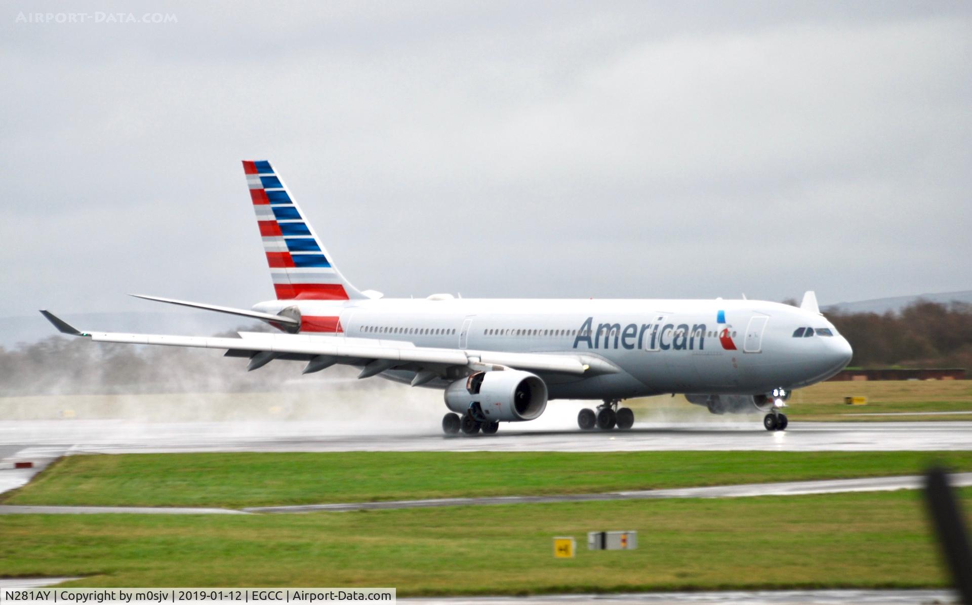 N281AY, 2009 Airbus A330-243 C/N 1041, Taken From RVP on a Cold and Damp Saturday