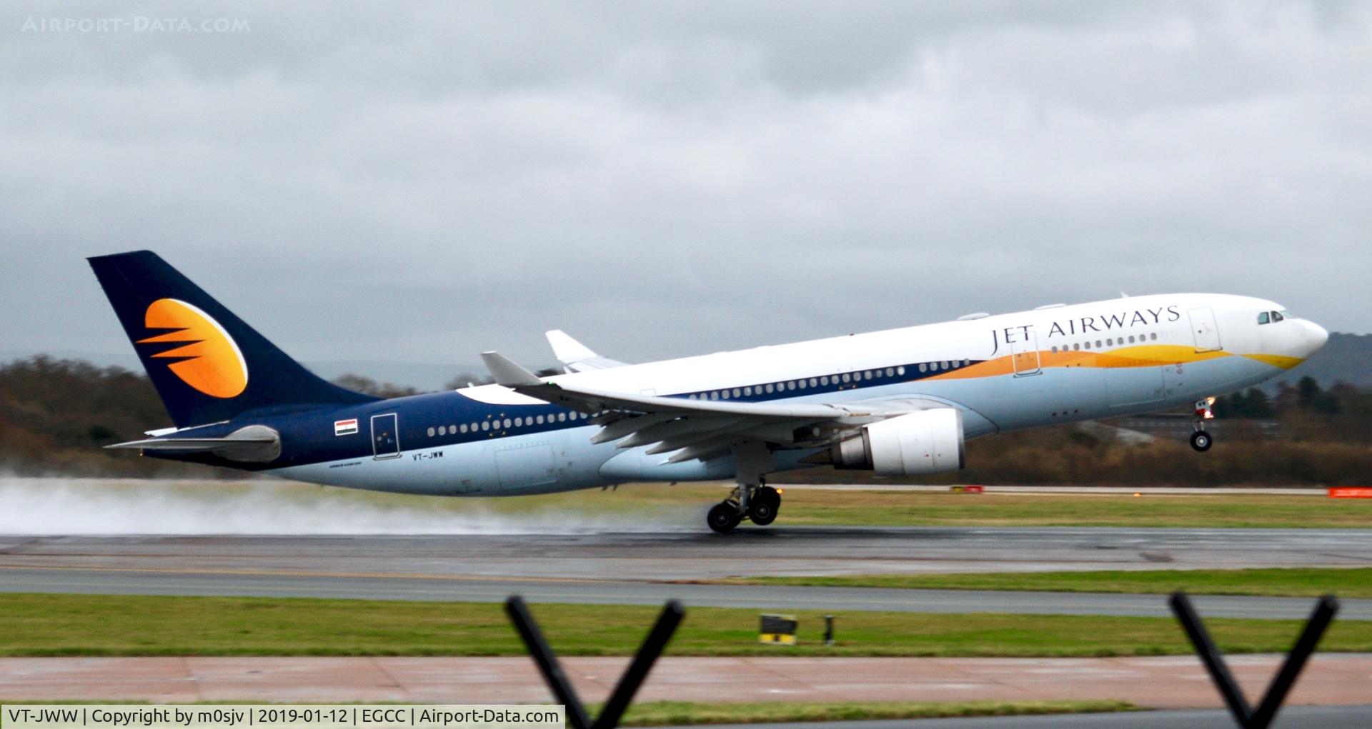 VT-JWW, 2007 Airbus A330-203 C/N 888, Taken From RVP on a Cold and Damp Saturday