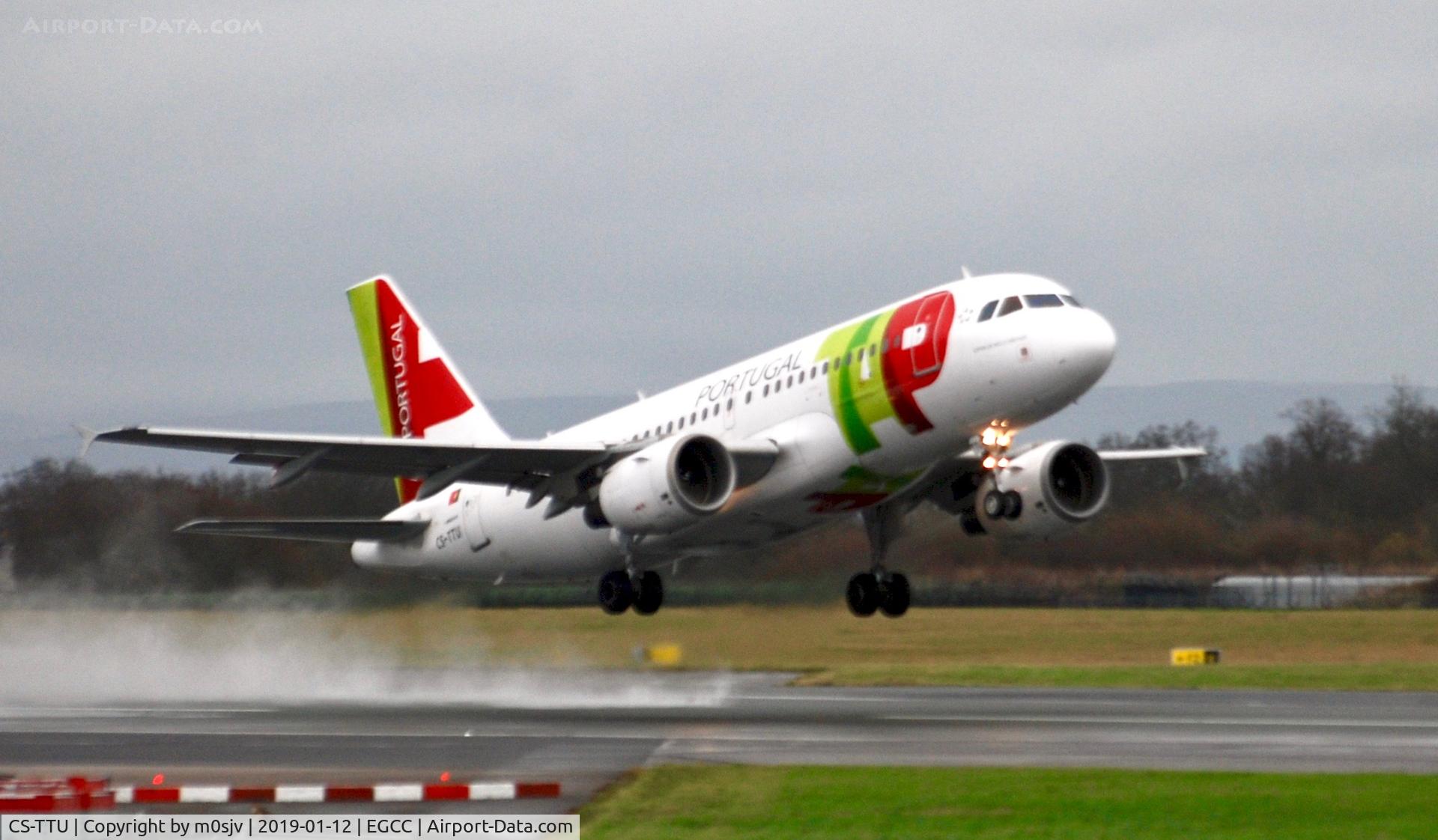 CS-TTU, 2002 Airbus A319-112 C/N 1668, Taken From RVP on a Cold and Damp Saturday