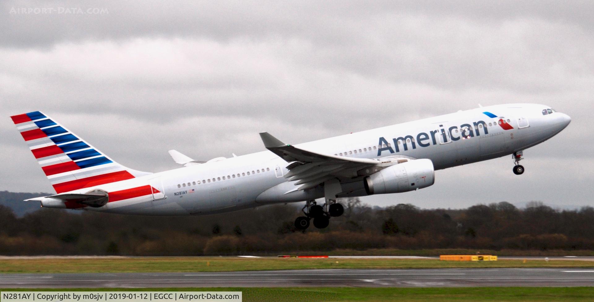 N281AY, 2009 Airbus A330-243 C/N 1041, Taken From RVP on a Cold and Damp Saturday