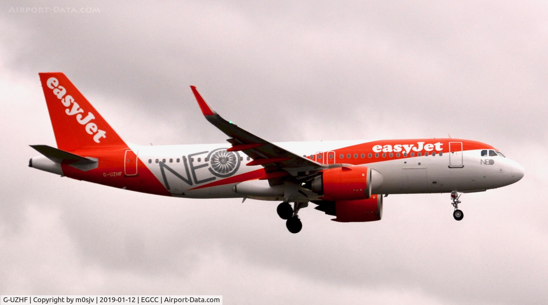 G-UZHF, 2018 Airbus A320-251N C/N 8193, Taken From RVP on a Cold and Damp Saturday