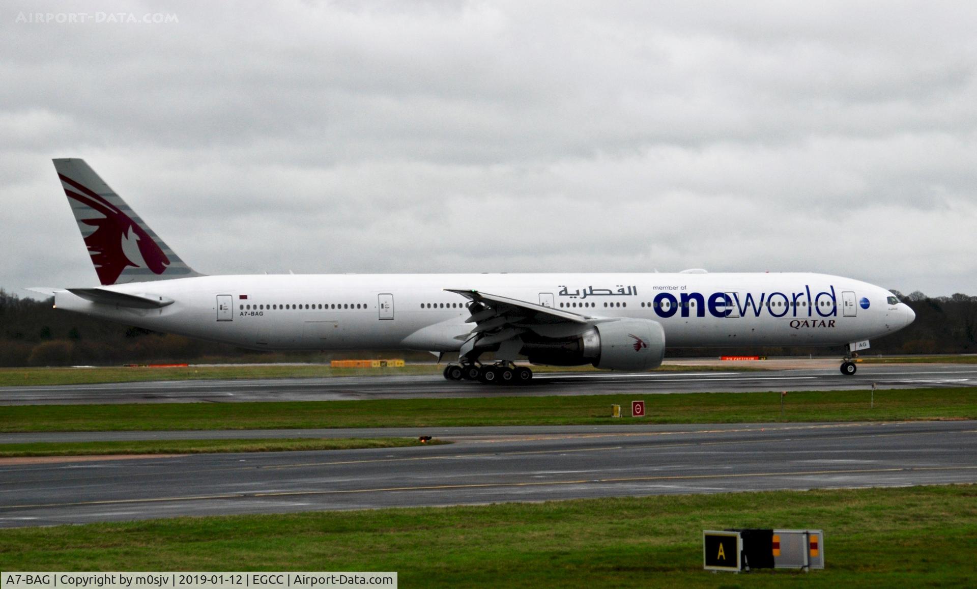 A7-BAG, 2009 Boeing 777-3DZ/ER C/N 36014, Taken From RVP on a Cold and Damp Saturday
One World Livery