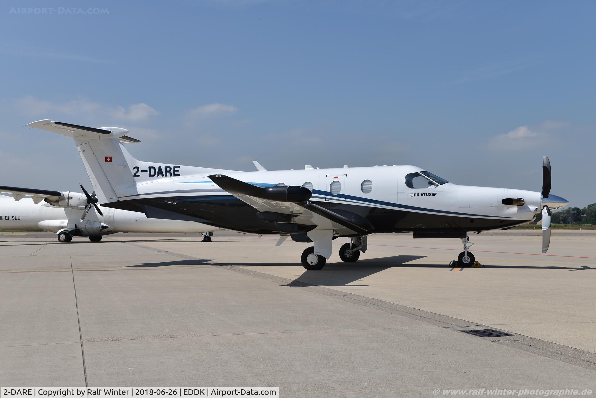 2-DARE, 2014 Pilatus PC-12/47E C/N 1465, Pilatus PC-12-47E - Brightling Services Ltd - 1465 - 2-DARE - 26.06.2018 - CGN