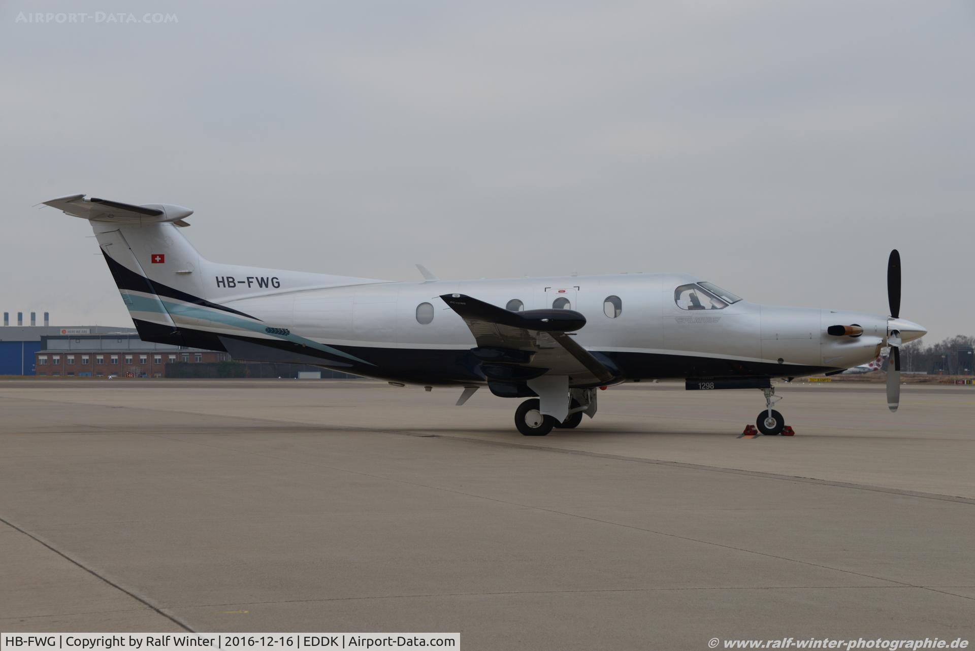 HB-FWG, 2011 Pilatus PC-12/47E C/N 1298, Pilatus PC-12-47E - Share Plane AG - 1298 - HB-FWG - 16.12.2016 - CGN