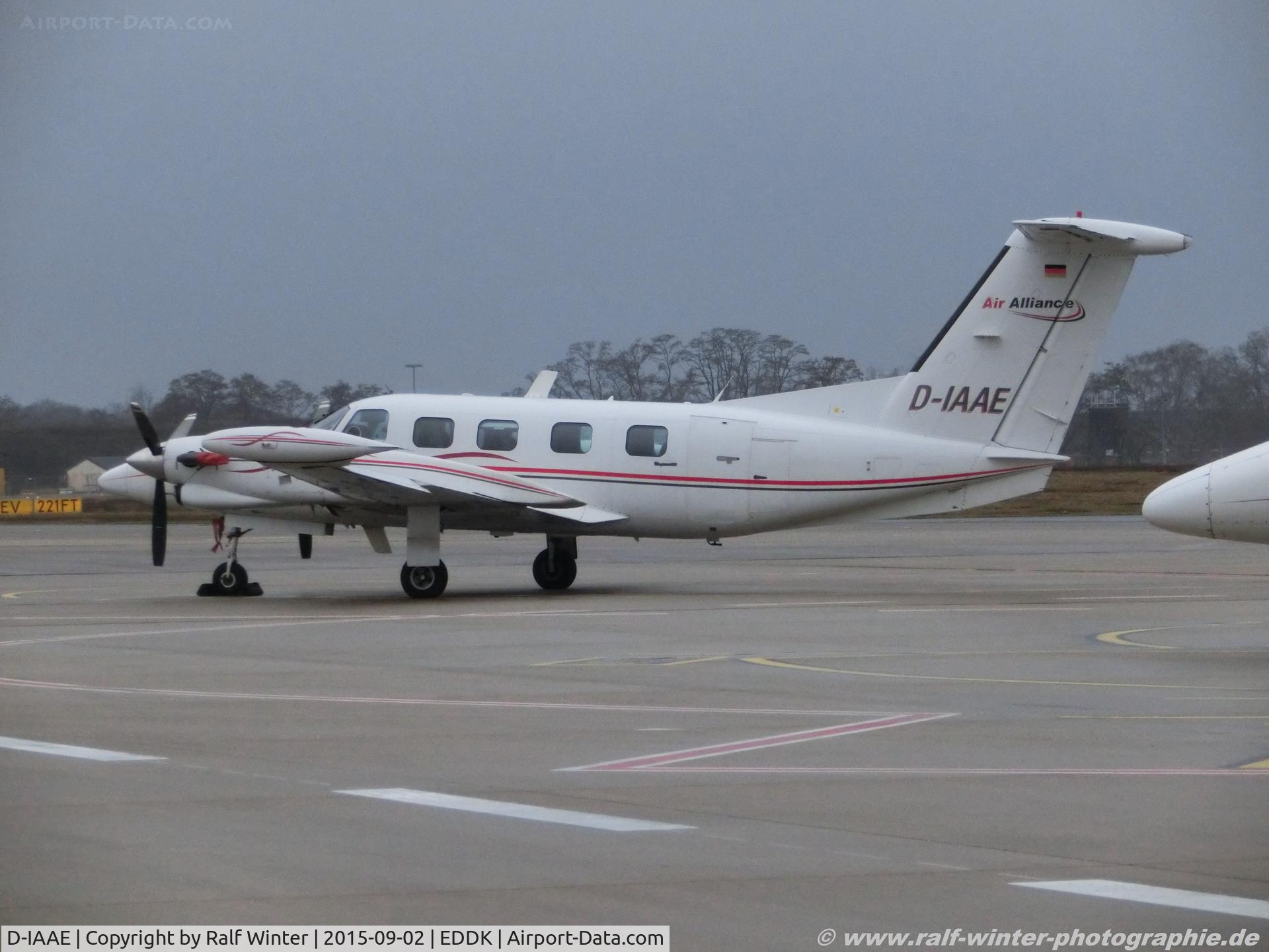D-IAAE, 1987 Piper PA-42-720 Cheyenne IIIA C/N 42-5501047, Piper PA-42-720 Cheyenne 3A - AYY Air Alliance Express - 42-5501047 - D-IAAE - 02.09.2015 - CGN
