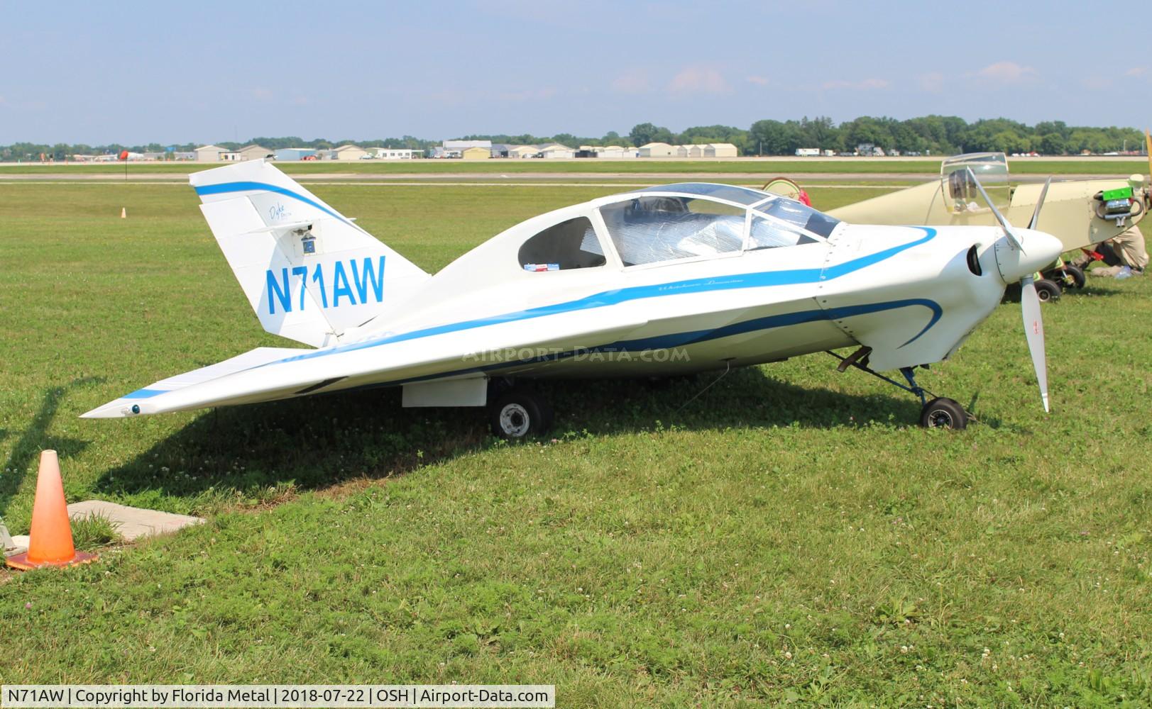 N71AW, 2010 Dyke JD-2 Delta C/N 1123, JD-2 Delta