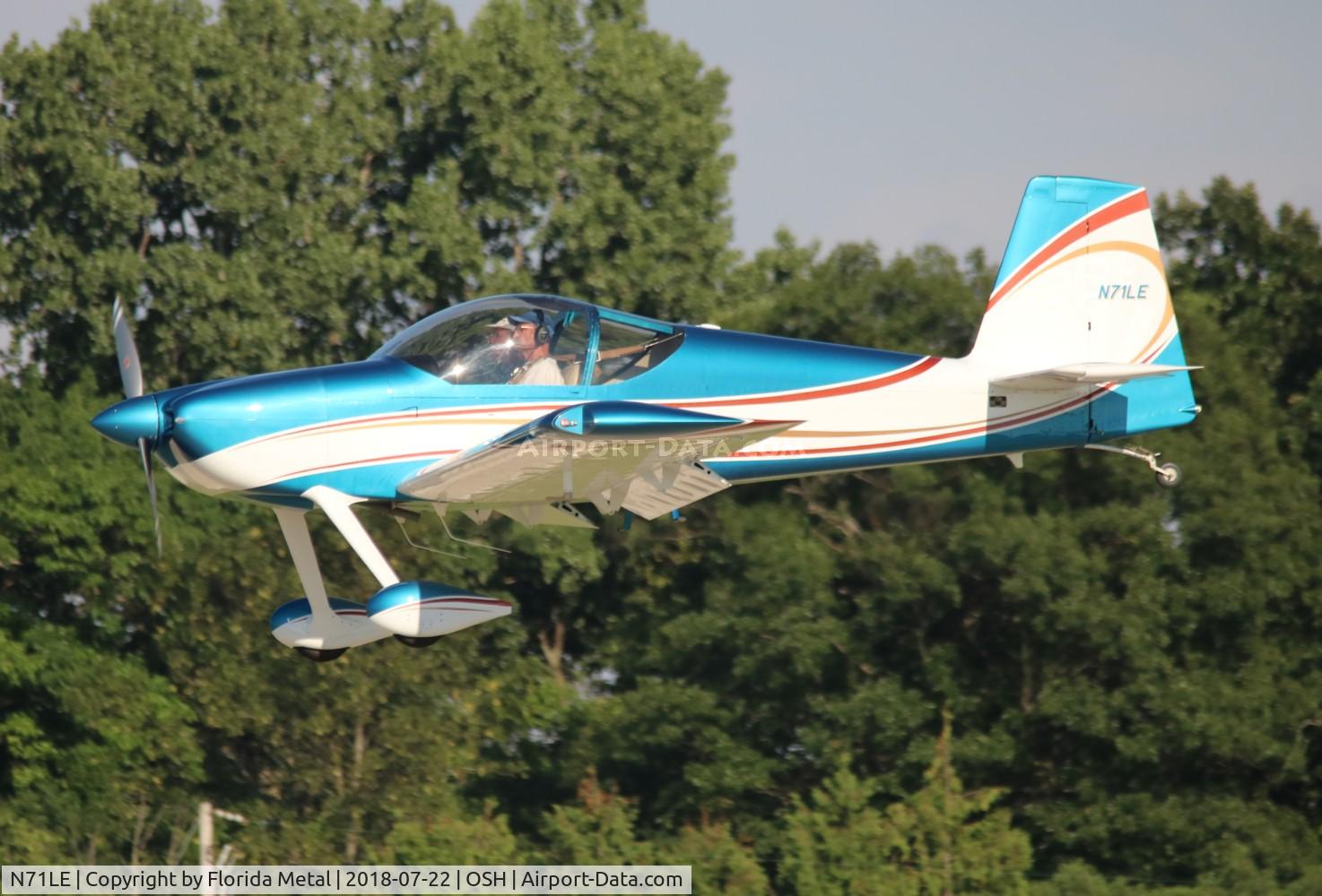 N71LE, 2017 Vans RV-14 C/N 140297, RV-14