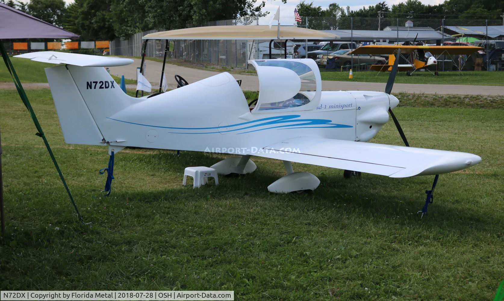 N72DX, 2017 Spacek SD-1 Minisport C/N 0194, Minisport