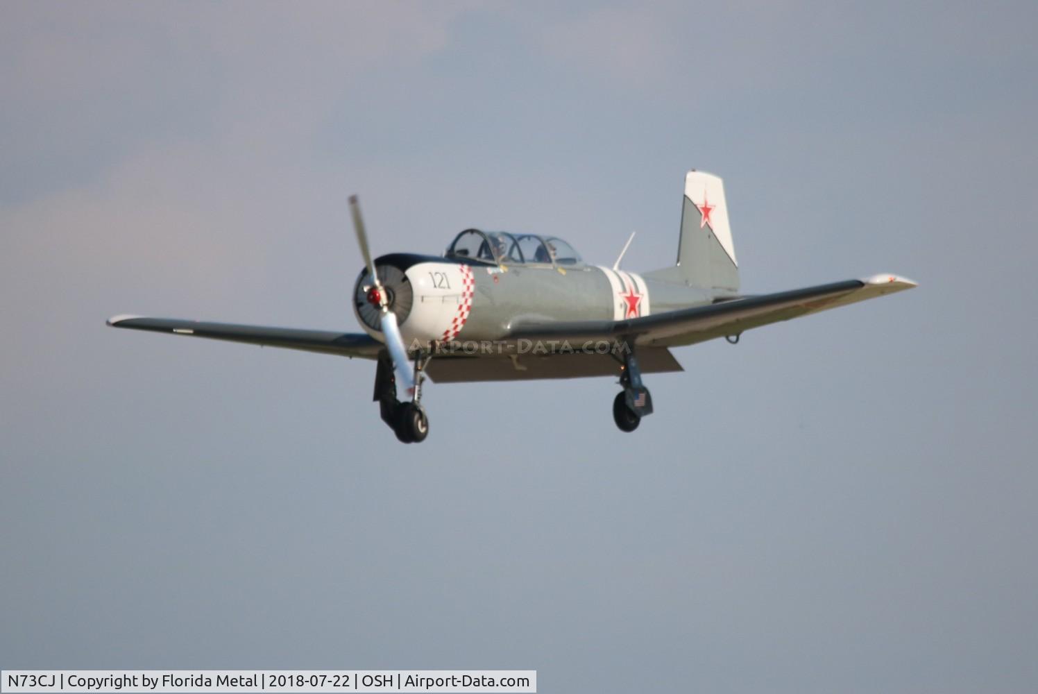N73CJ, 1973 Nanchang CJ-6A C/N 2951231, CJ-6A