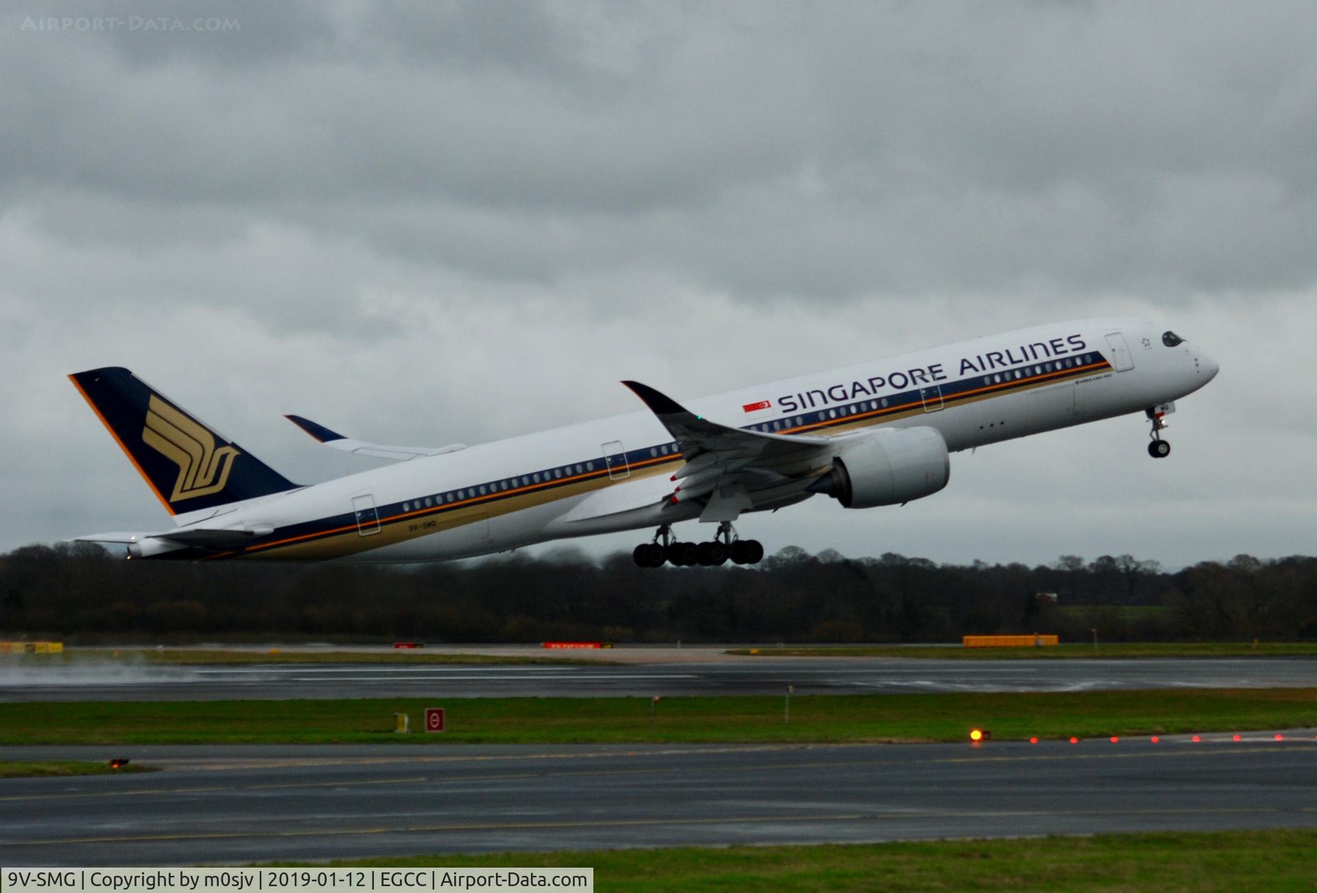 9V-SMG, 2016 Airbus A350-941 C/N 062, A beautiful sight as it leaps into the air, taken from RVP