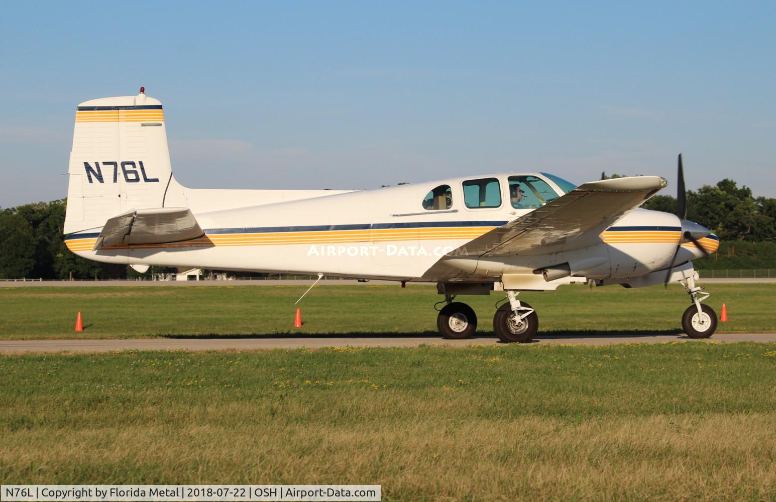 N76L, 1958 Beech D50A Twin Bonanza C/N DH-183, Beech D50A
