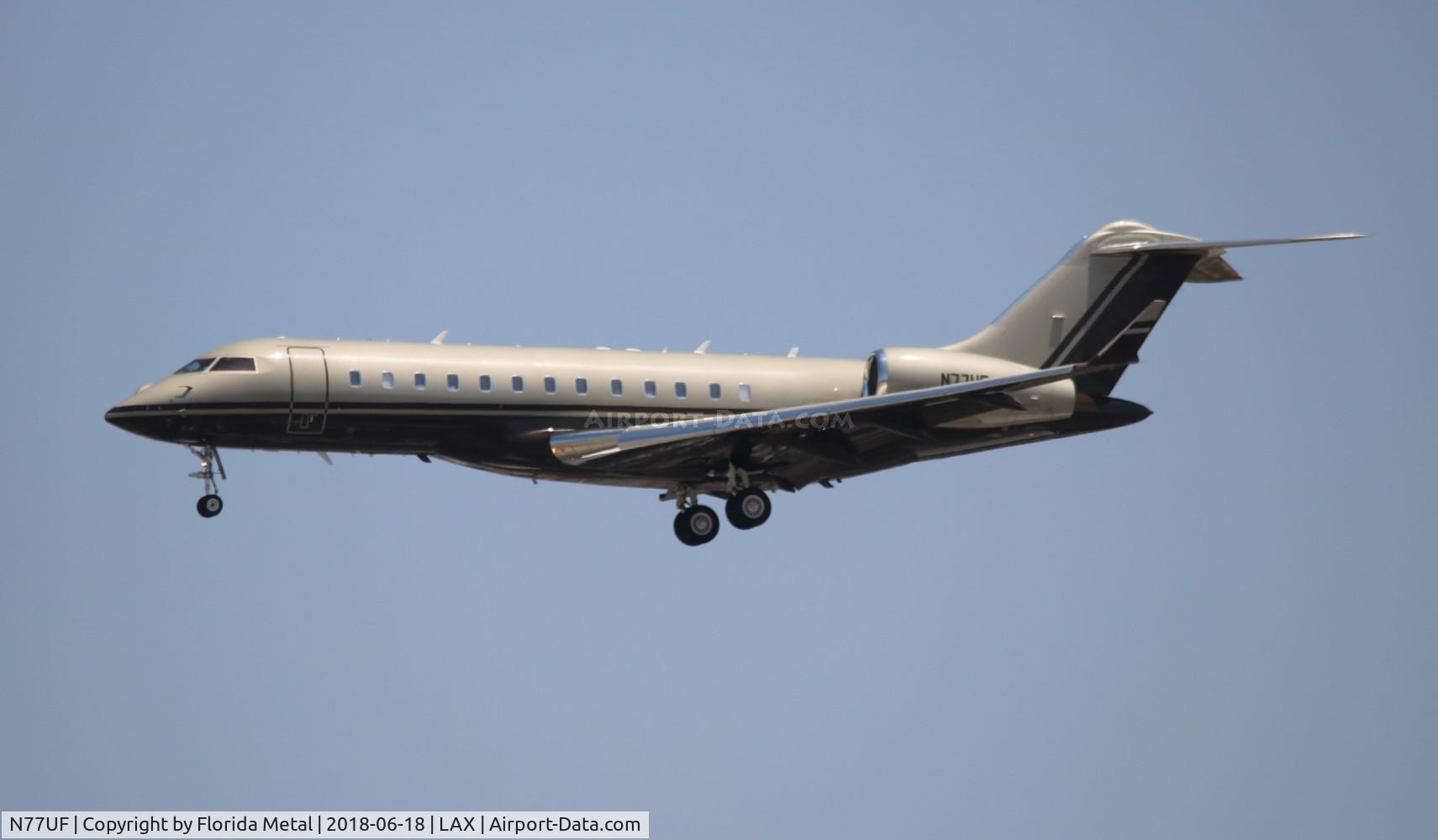 N77UF, 2008 Bombardier BD-700-1A10 Global Express C/N 9284, Global Express