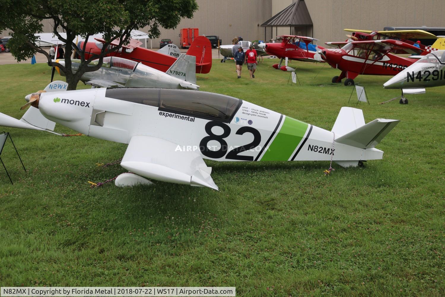 N82MX, 1980 Monnett Monex C/N 001, Monex