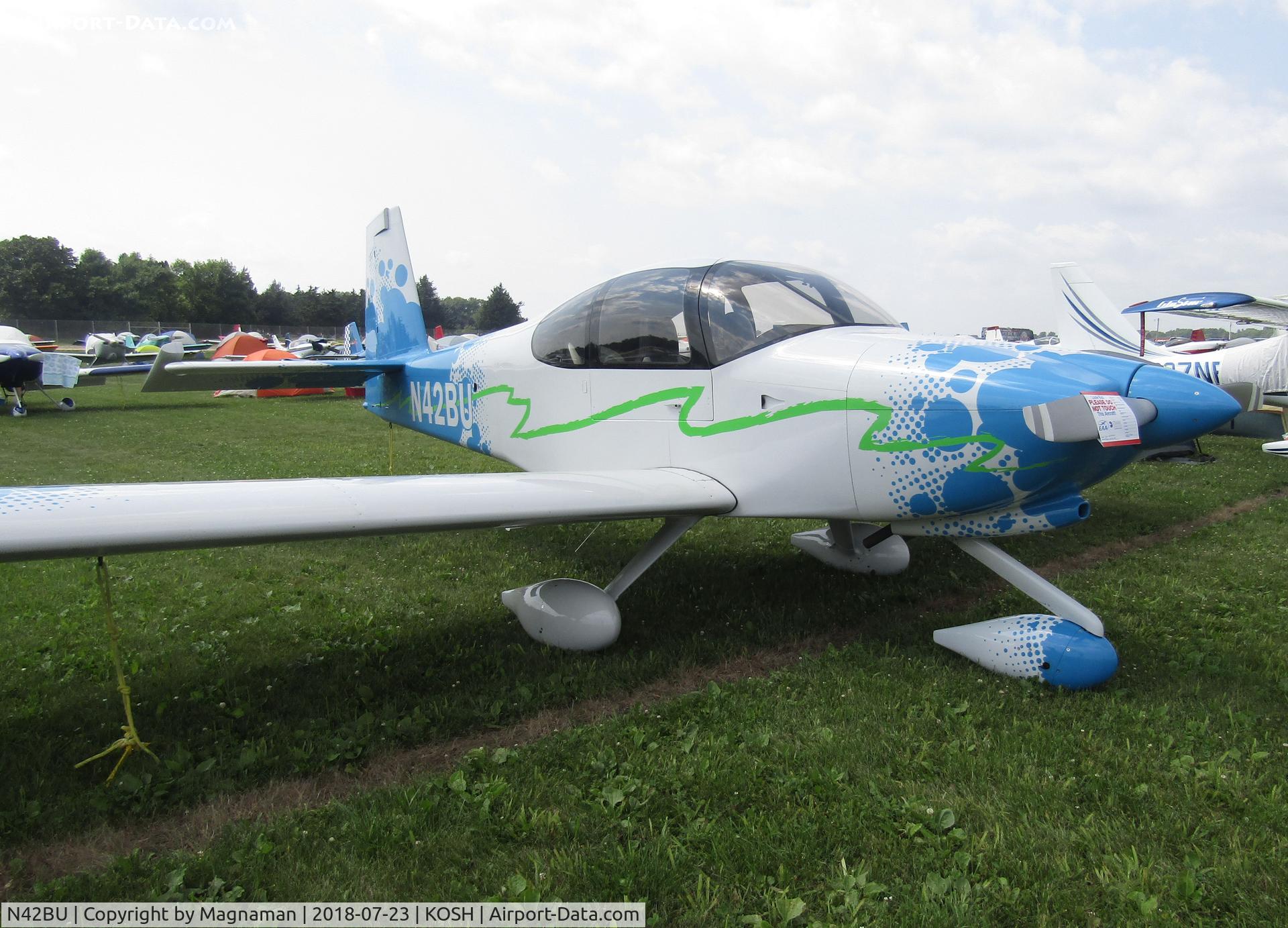 N42BU, 2012 Vans RV-10 C/N 1337, at EAA 18