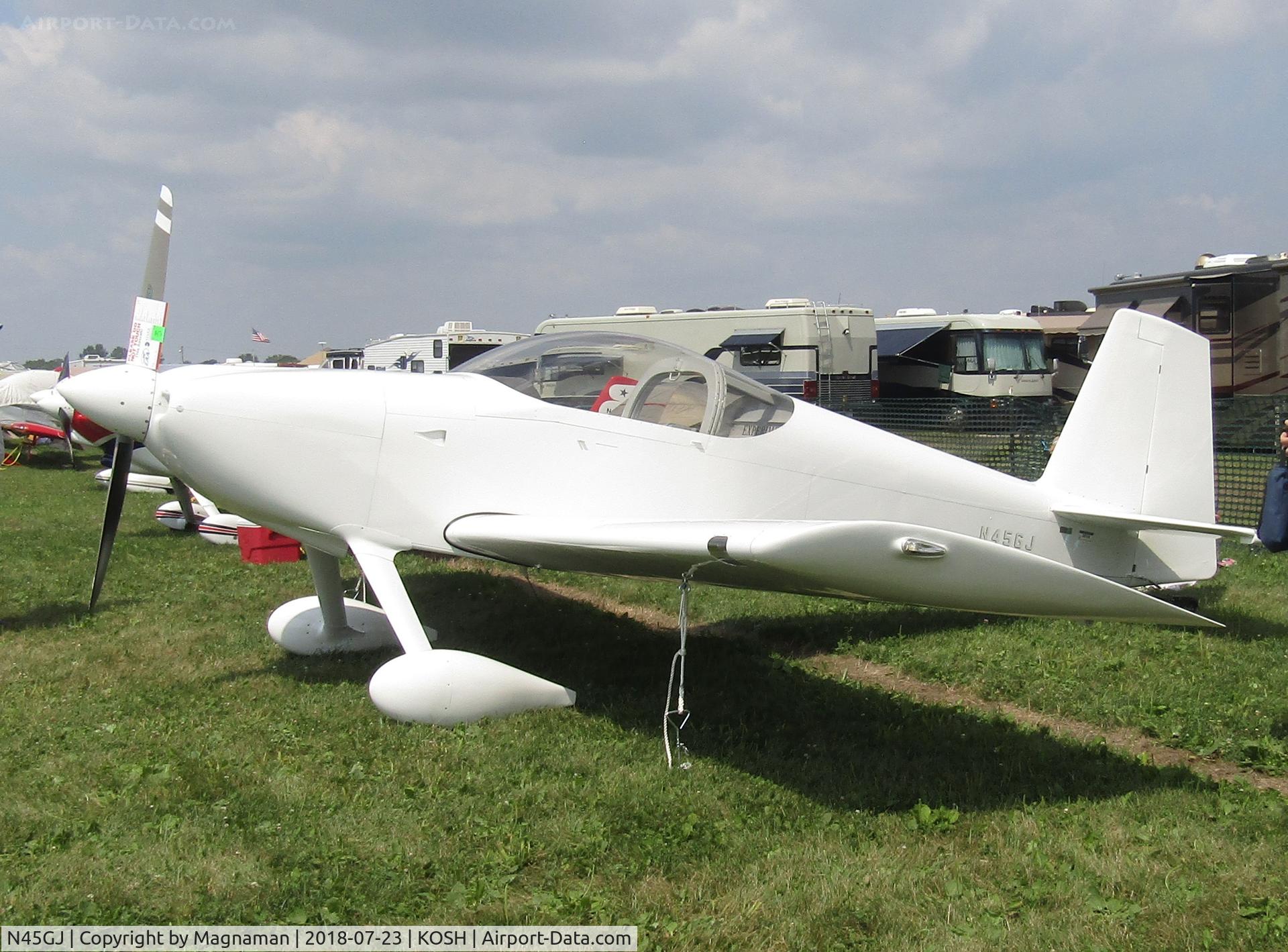 N45GJ, Vans RV-7 C/N 71188, at EAA 18