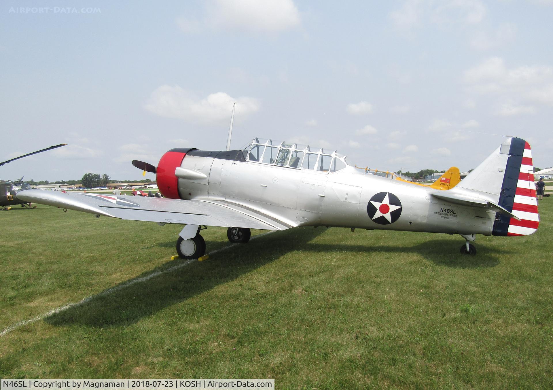 N46SL, 1941 North American AT-6C Texan C/N 88-12028, at EAA 18