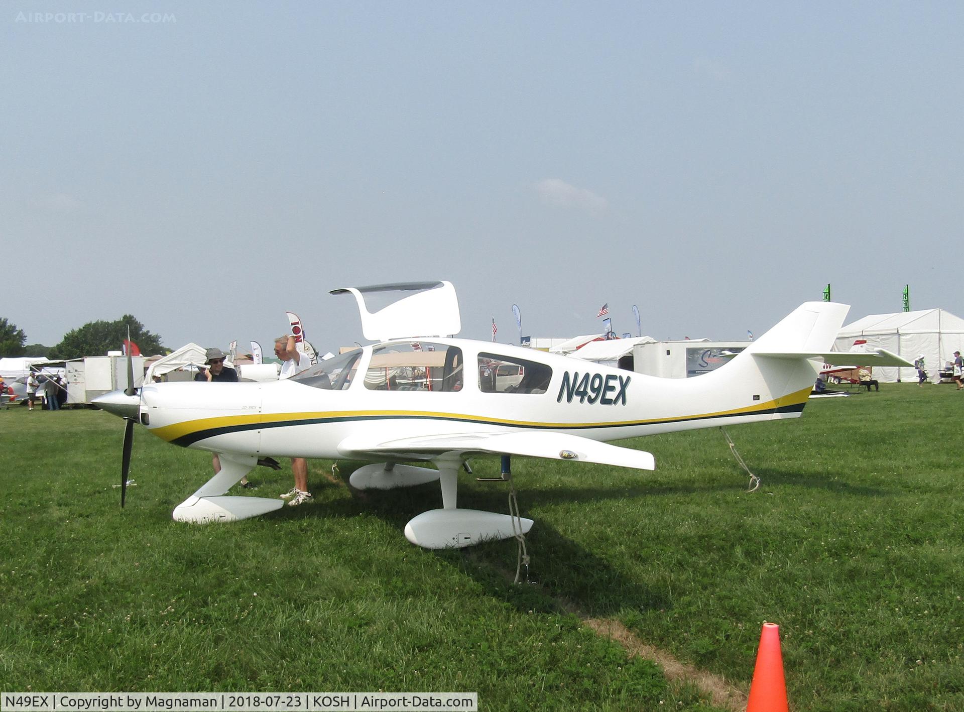 N49EX, 1997 Wheeler Express FT C/N 01, awsome homebuilt at EAA 18