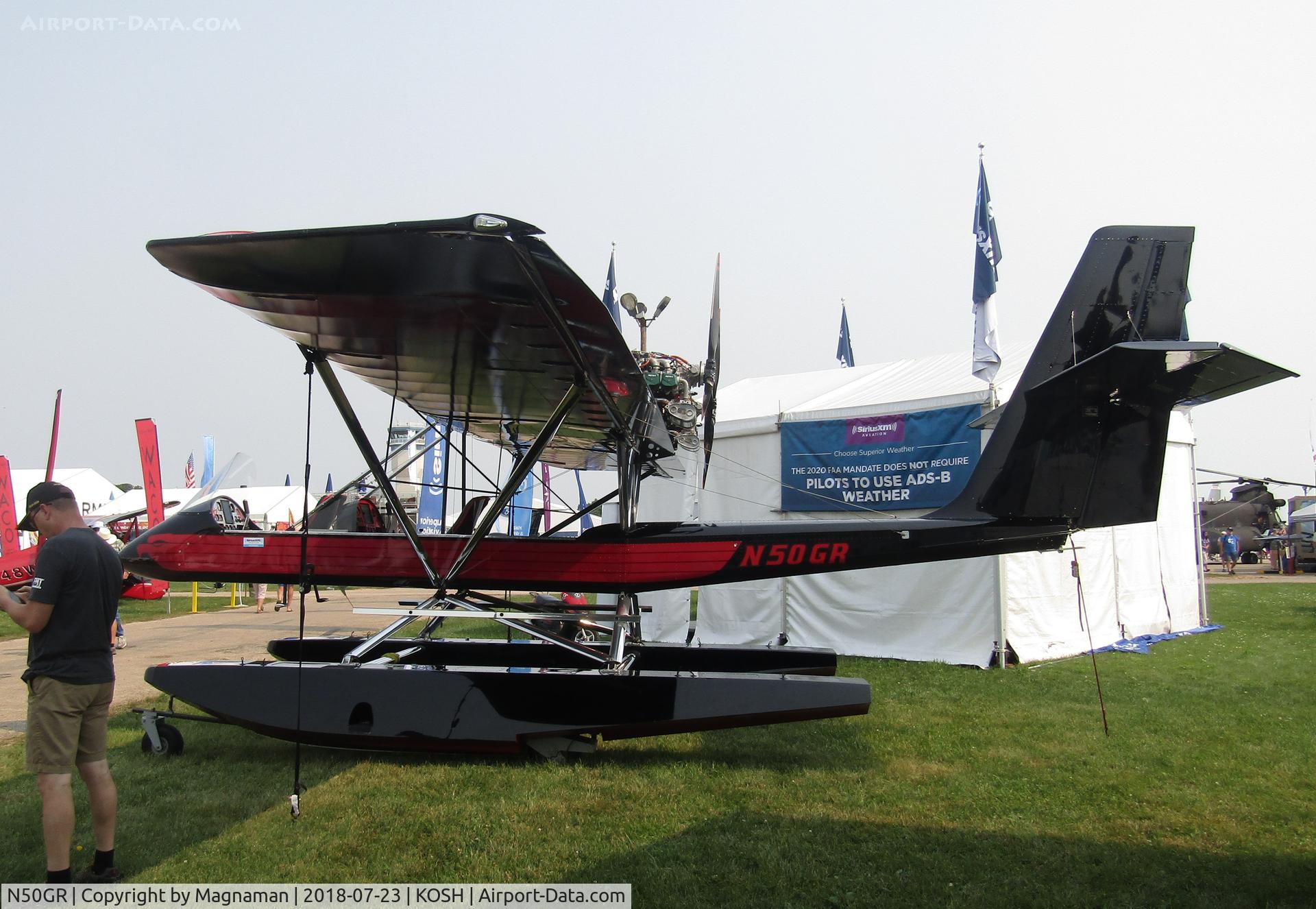 N50GR, Leza-Lockwood Air Cam C/N 3699-59, at EAA 18