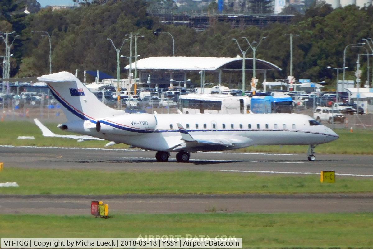 VH-TGG, 1991 Gulfstream Aerospace G-IV C/N 1156, At Mascot